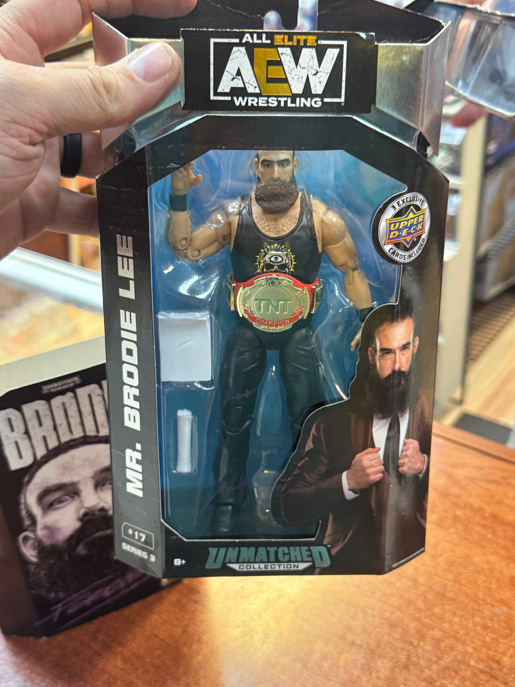 Brodie Lee Foreve -SDCC Exclusive 1/1000- (AEW All Elite Wrestling, Jazwares) **SEALED** (Copy) product image 6, provided