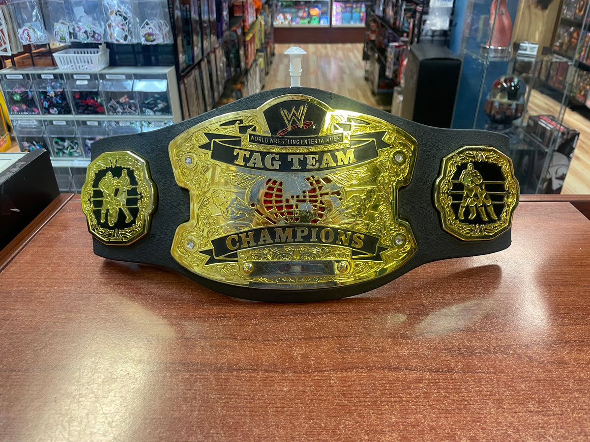 Attitude Era Tag Team Champions Belt (Vintage WWF, Hasbro) product image 1, provided for visual reference and product detail