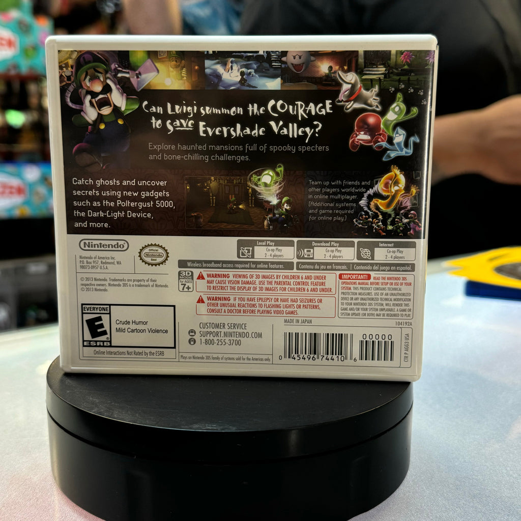 Luigis Mansion Dark Moon 5669 (Nintendo 3DS,Video Games) product image 3, provided for visual reference and product detail