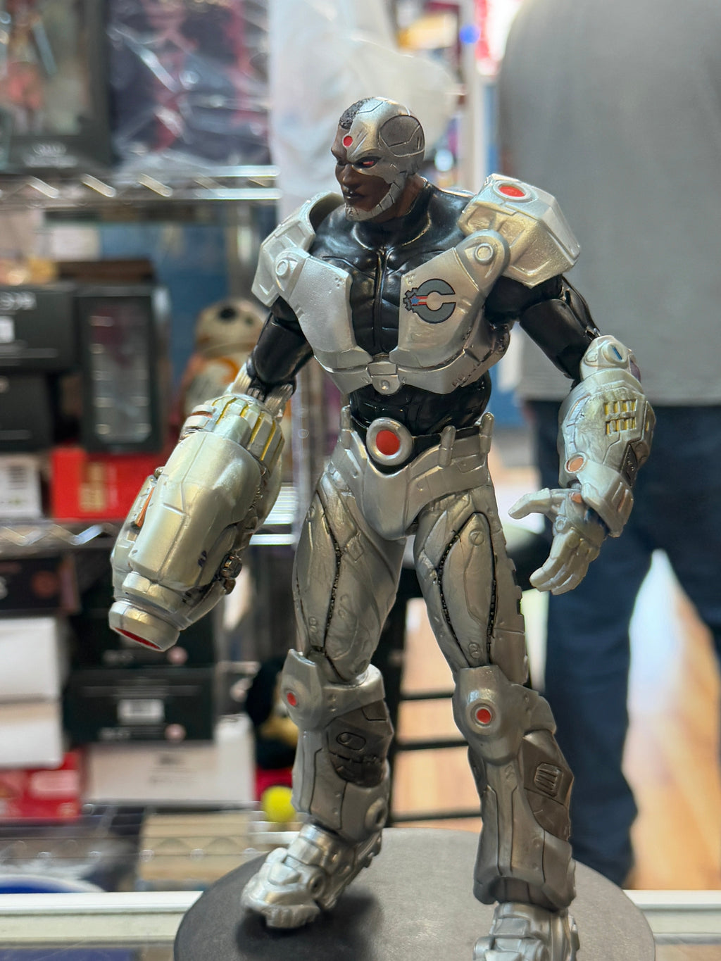 Flashpoint Cyborg (DC Multiverse, McFarlane) COMPLETE product image 3, provided for visual reference and product detail