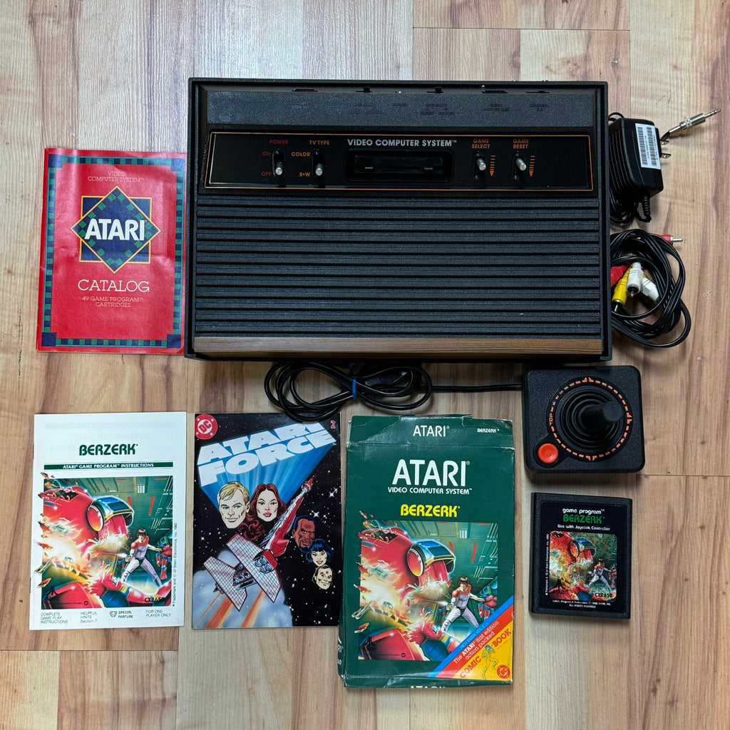 Atari 2600 AV Modded 5715 (Vintage Atari, Gaming System) TESTED WORKING With Games product image 1, provided for visual