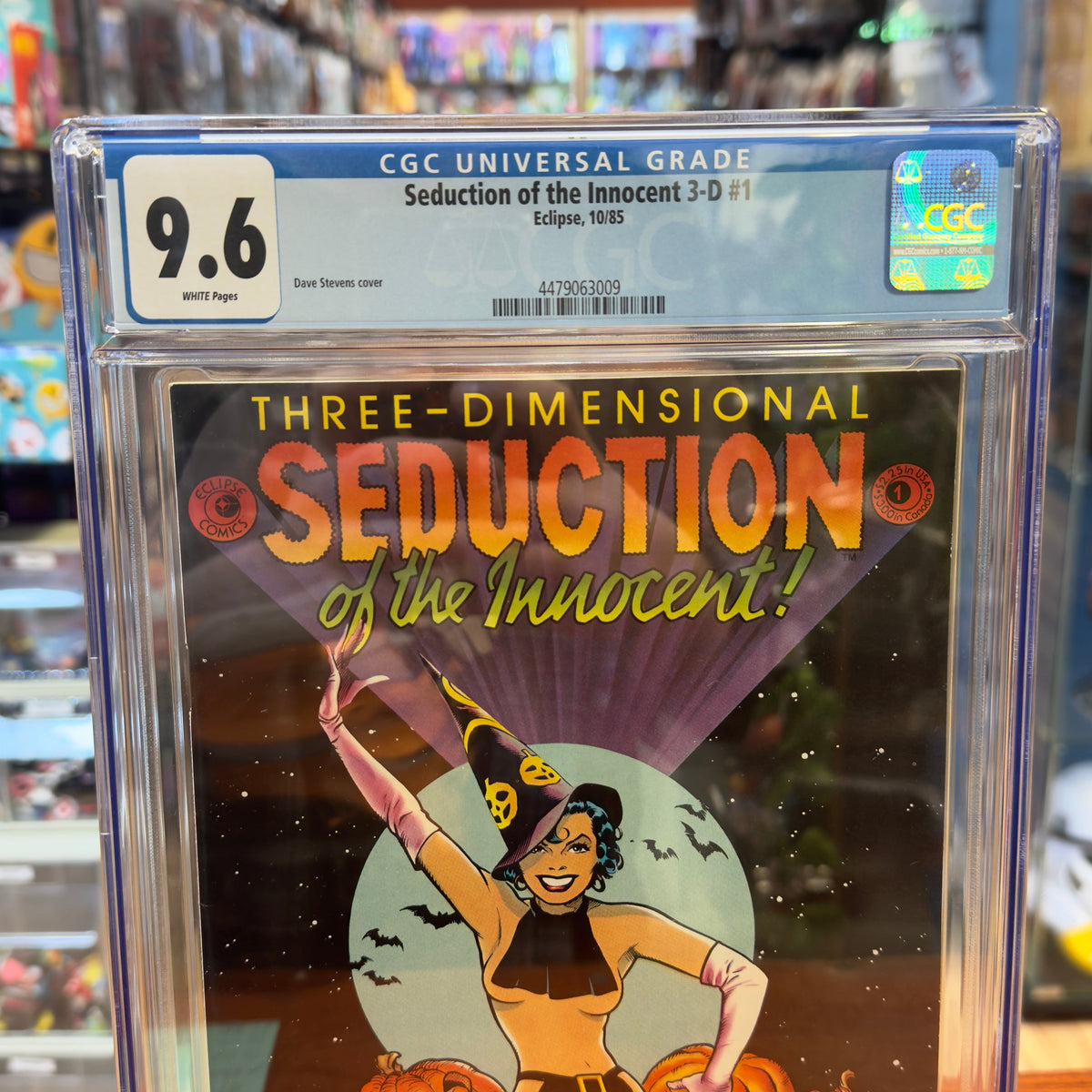Seduction of the Innocent 3-D #1 (Eclipse Comics, Dave Stevens) **CGC Graded 9.6 3009 product image 2, provided for visual