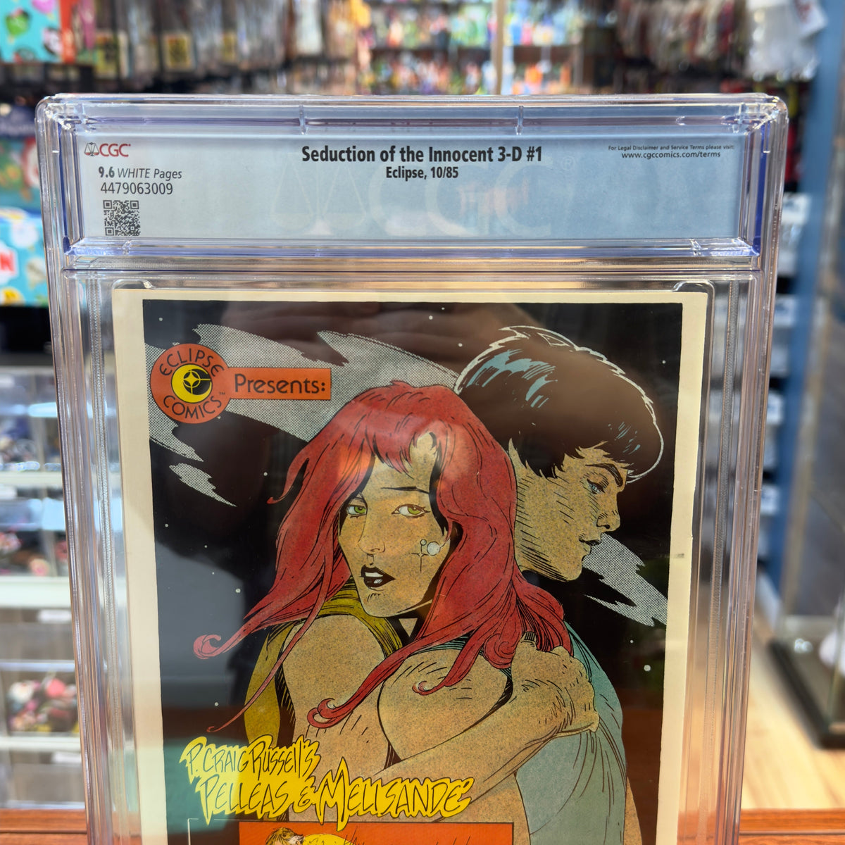 Seduction of the Innocent 3-D #1 (Eclipse Comics, Dave Stevens) **CGC Graded 9.6 3009 product image 3, provided for visual