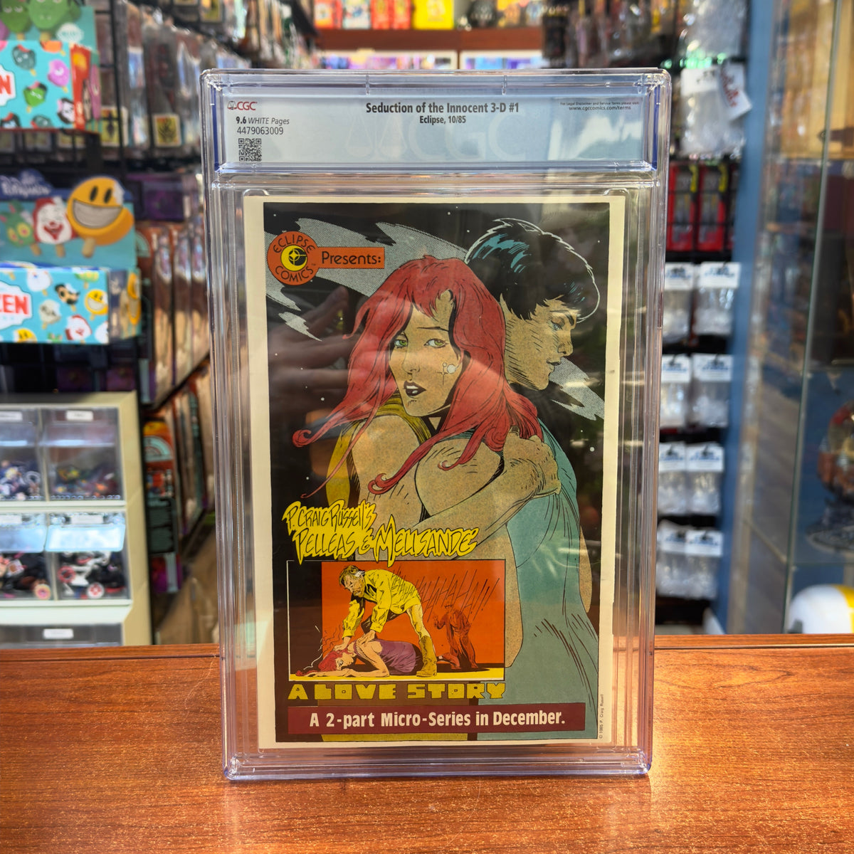 Seduction of the Innocent 3-D #1 (Eclipse Comics, Dave Stevens) **CGC Graded 9.6 3009 product image 4, provided for visual