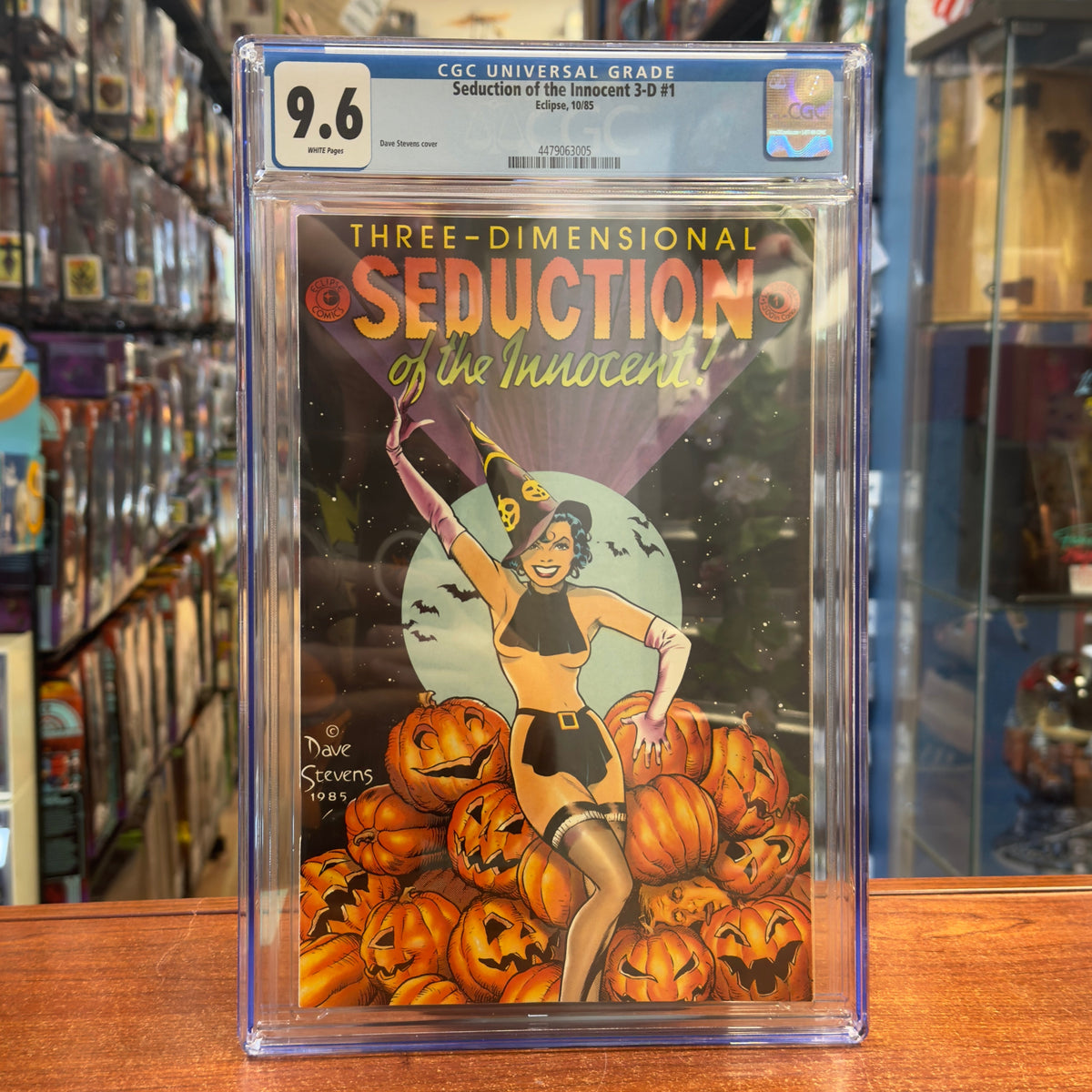 Seduction of the Innocent 3-D #1 (Eclipse Comics, Dave Stevens) **CGC Graded 9.6 3005 product image 1, provided for visual