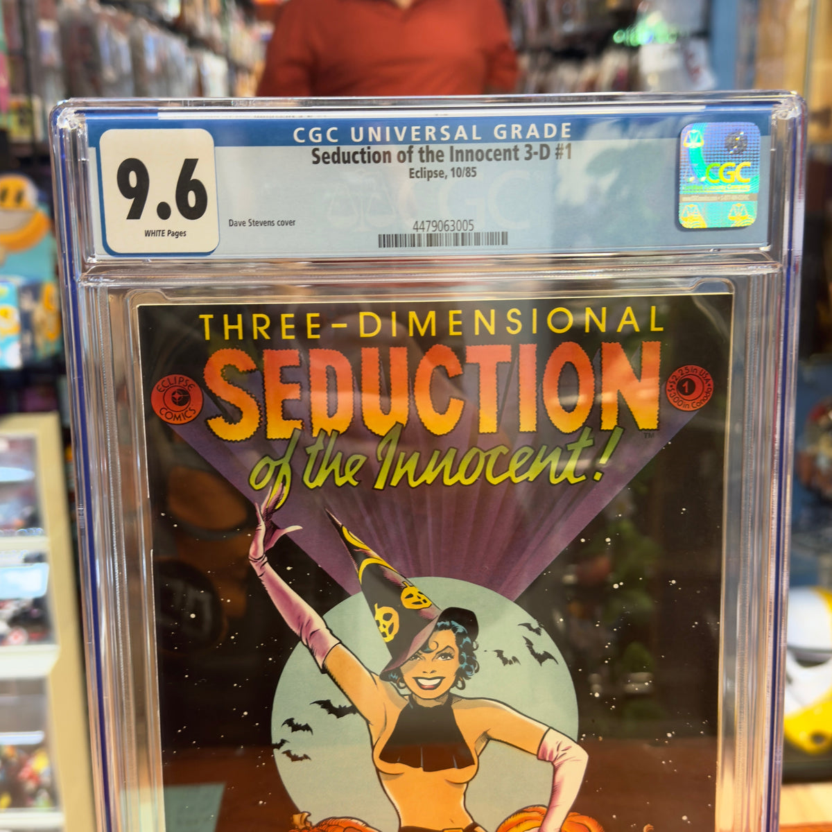 Seduction of the Innocent 3-D #1 (Eclipse Comics, Dave Stevens) **CGC Graded 9.6 3005 product image 2, provided for visual