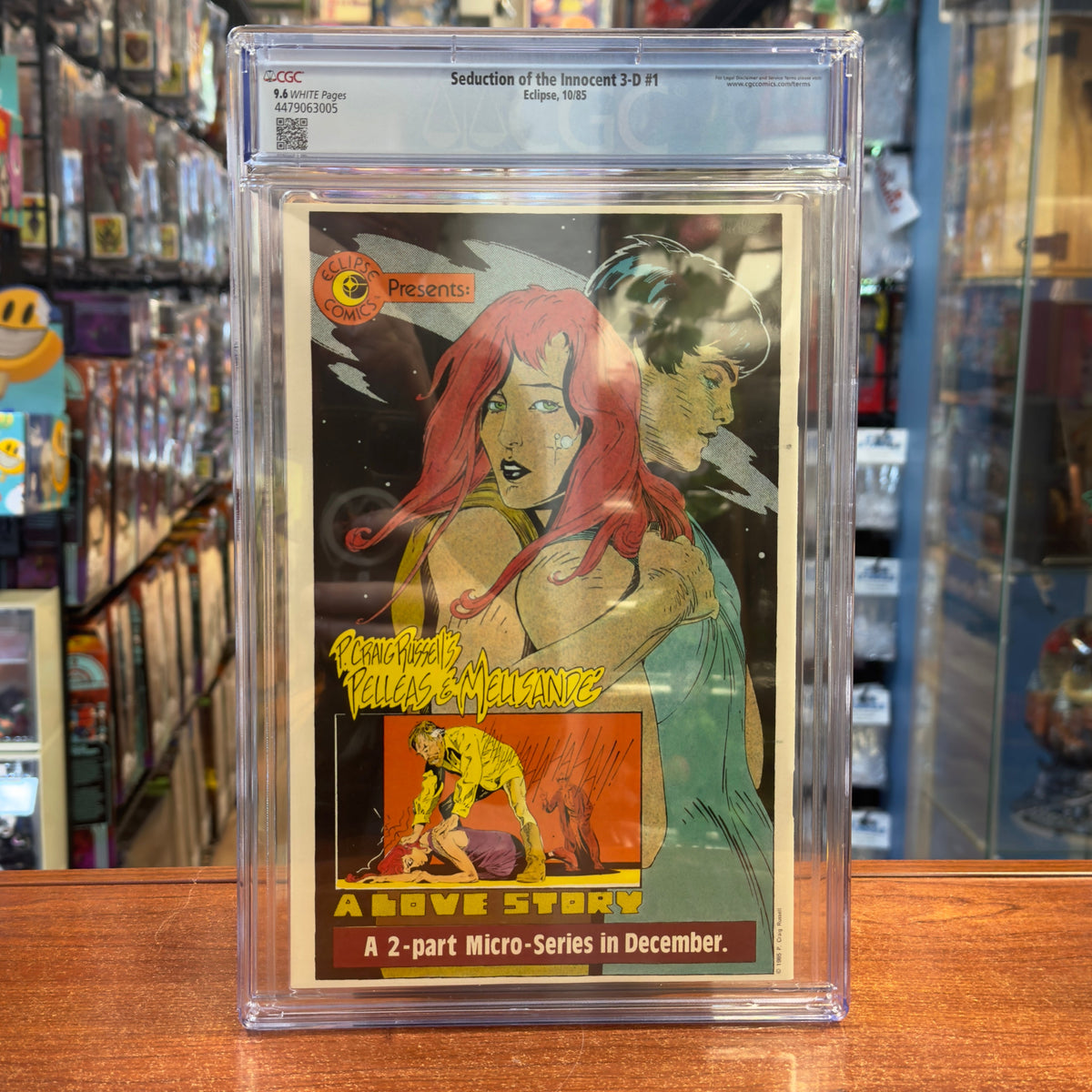 Seduction of the Innocent 3-D #1 (Eclipse Comics, Dave Stevens) **CGC Graded 9.6 3005 product image 3, provided for visual