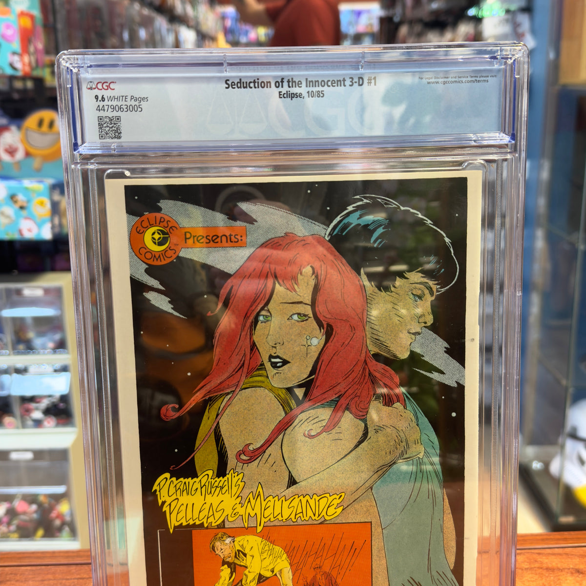 Seduction of the Innocent 3-D #1 (Eclipse Comics, Dave Stevens) **CGC Graded 9.6 3005 product image 4, provided for visual