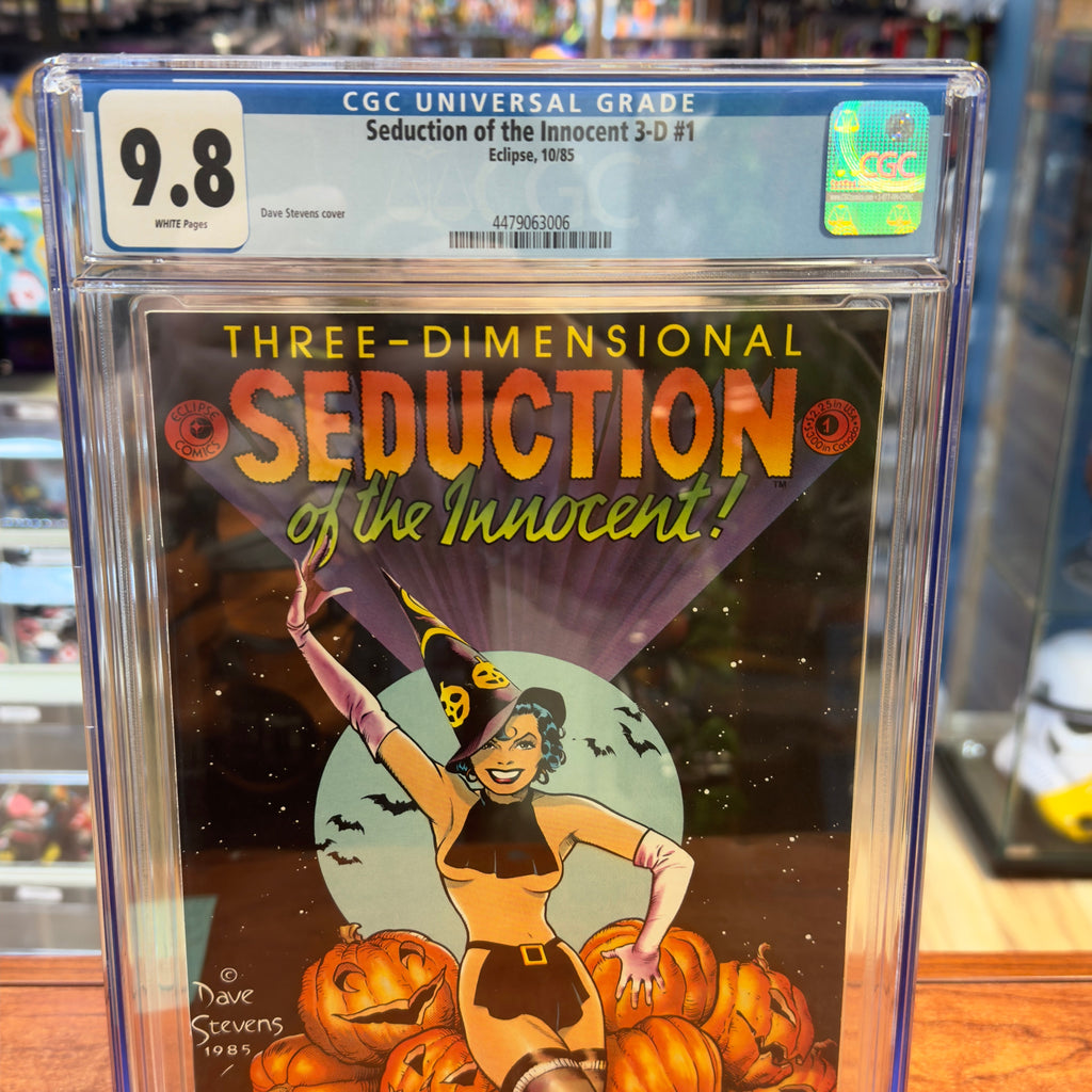 Seduction of the Innocent 3-D #1 (Eclipse Comics, Dave Stevens) **CGC Graded 9.8 3006 product image 2, provided for visual