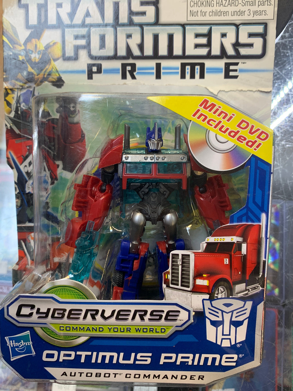 Optimus Prime Legion Class (Transformers Prime, Hasbro) SEALED product image 7, provided for visual reference and product