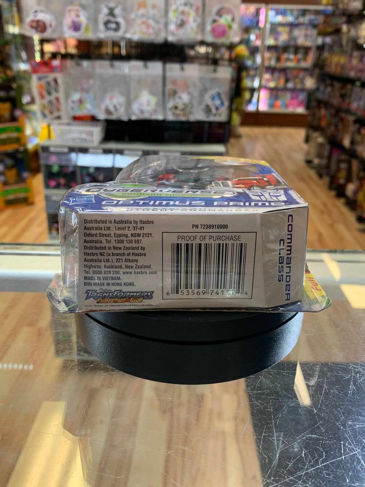 Optimus Prime Legion Class (Transformers Prime, Hasbro) SEALED product image 8, provided for visual reference and product