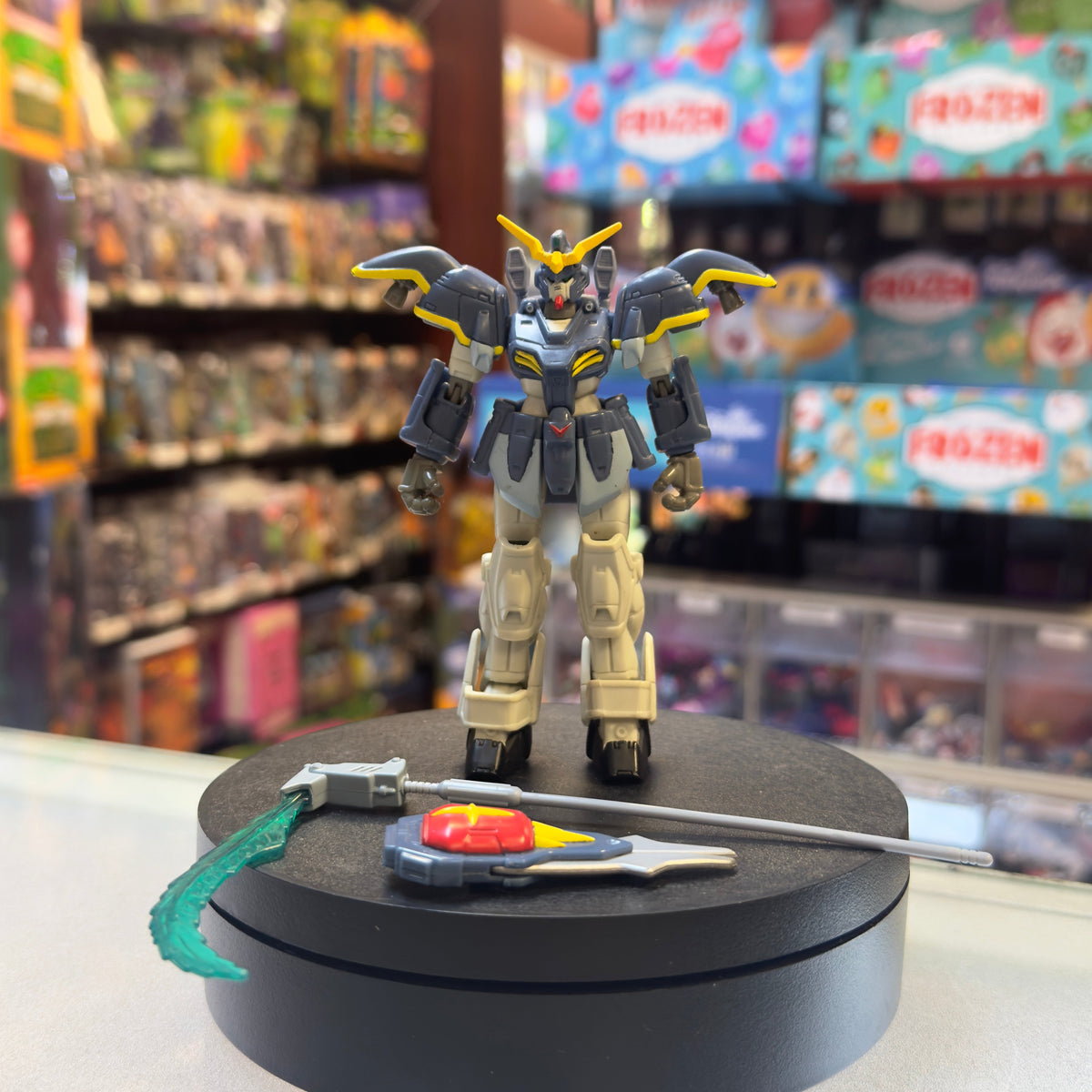 Gundam Deathscythe (Bandai, Gundam Wing) W/ Acessories product image 1, provided for visual reference and product detail