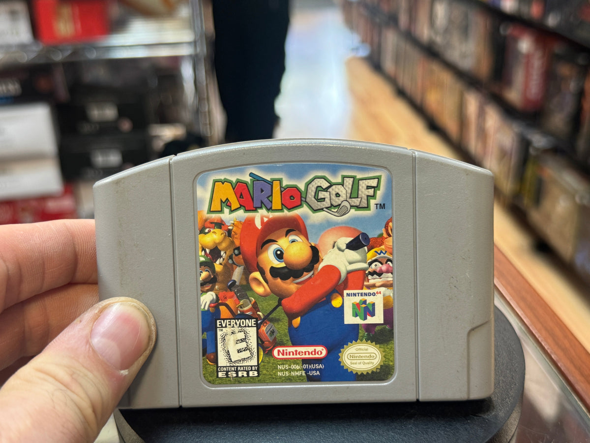 Mario Golf (Vintage Nintendo N64, Video Game) product image 4, provided for visual reference and product detail review