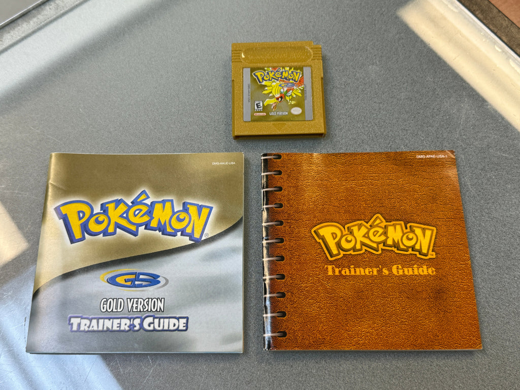 Pokemon Gold with Manuals (Nintendo Gameboy, Video Game) Tested Working product image 1, provided for visual reference and