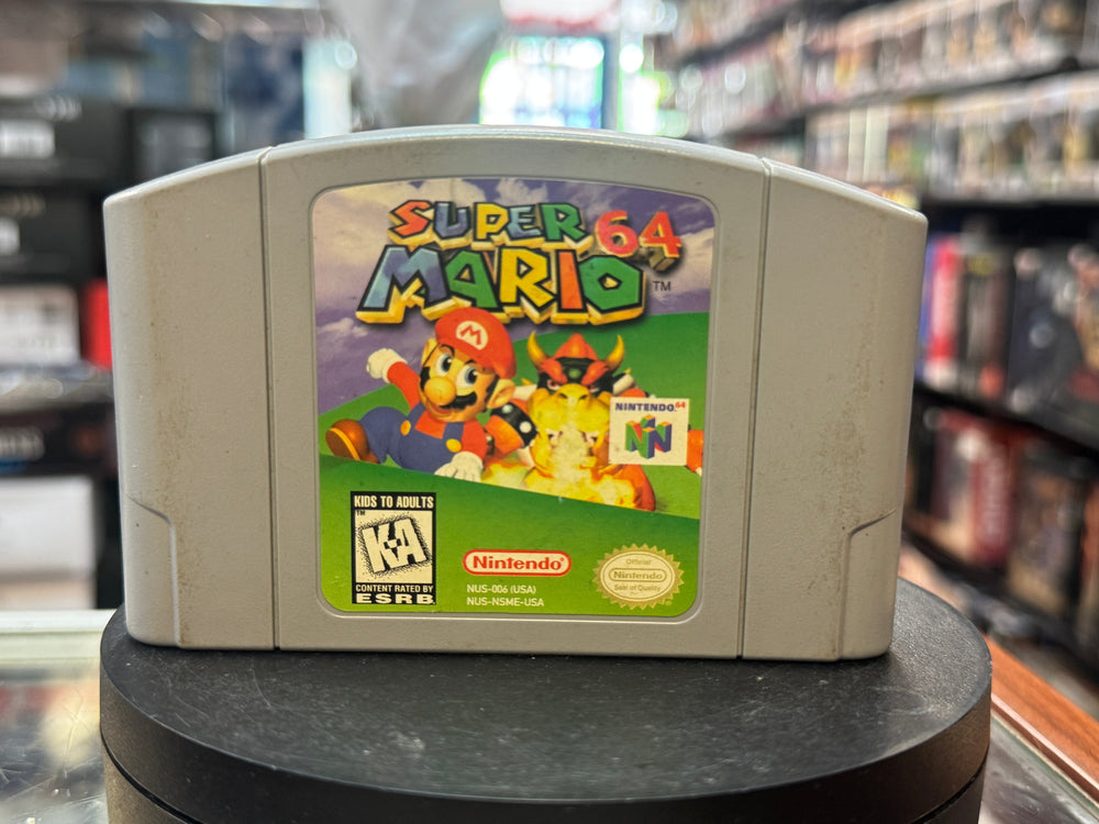 Super Mario 64 (Vintage Nintendo N64, Video Game)
