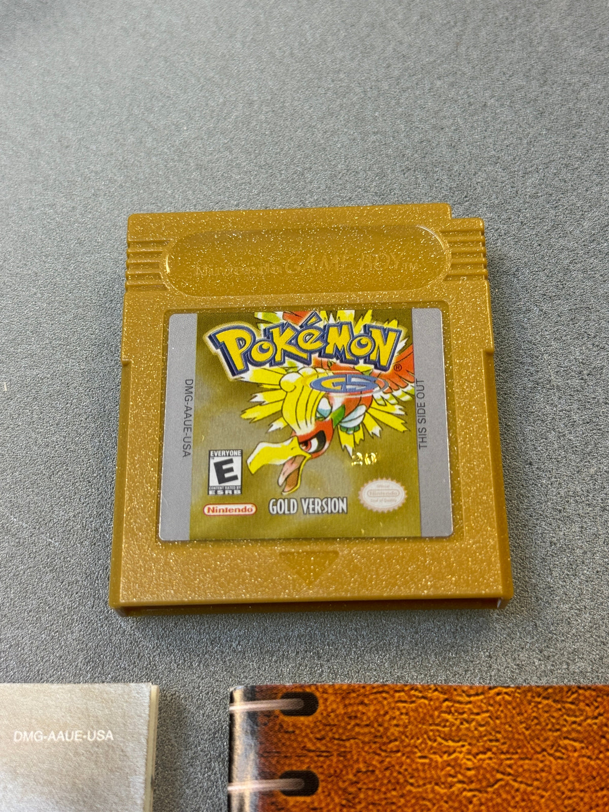 Pokemon Gold with Manuals (Nintendo Gameboy, Video Game) Tested Working product image 2, provided for visual reference and