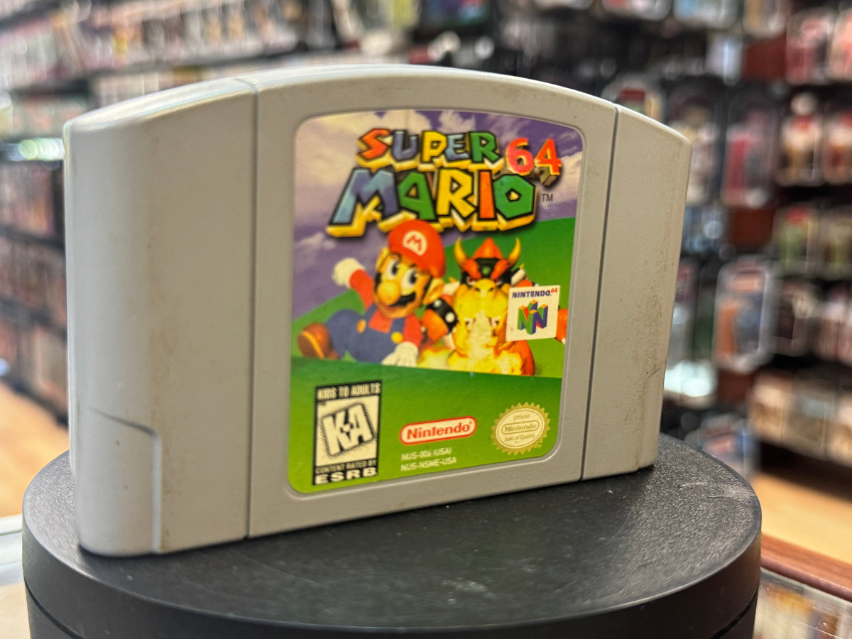 Super Mario 64 (Vintage Nintendo N64, Video Game) product image 2, provided for visual reference and product detail review