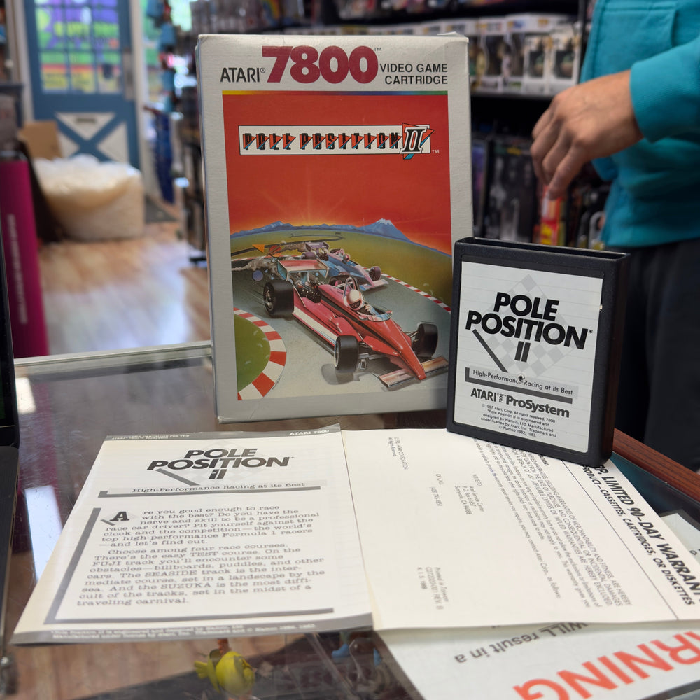 Pole Position Atari 7800, Video Game) Complete