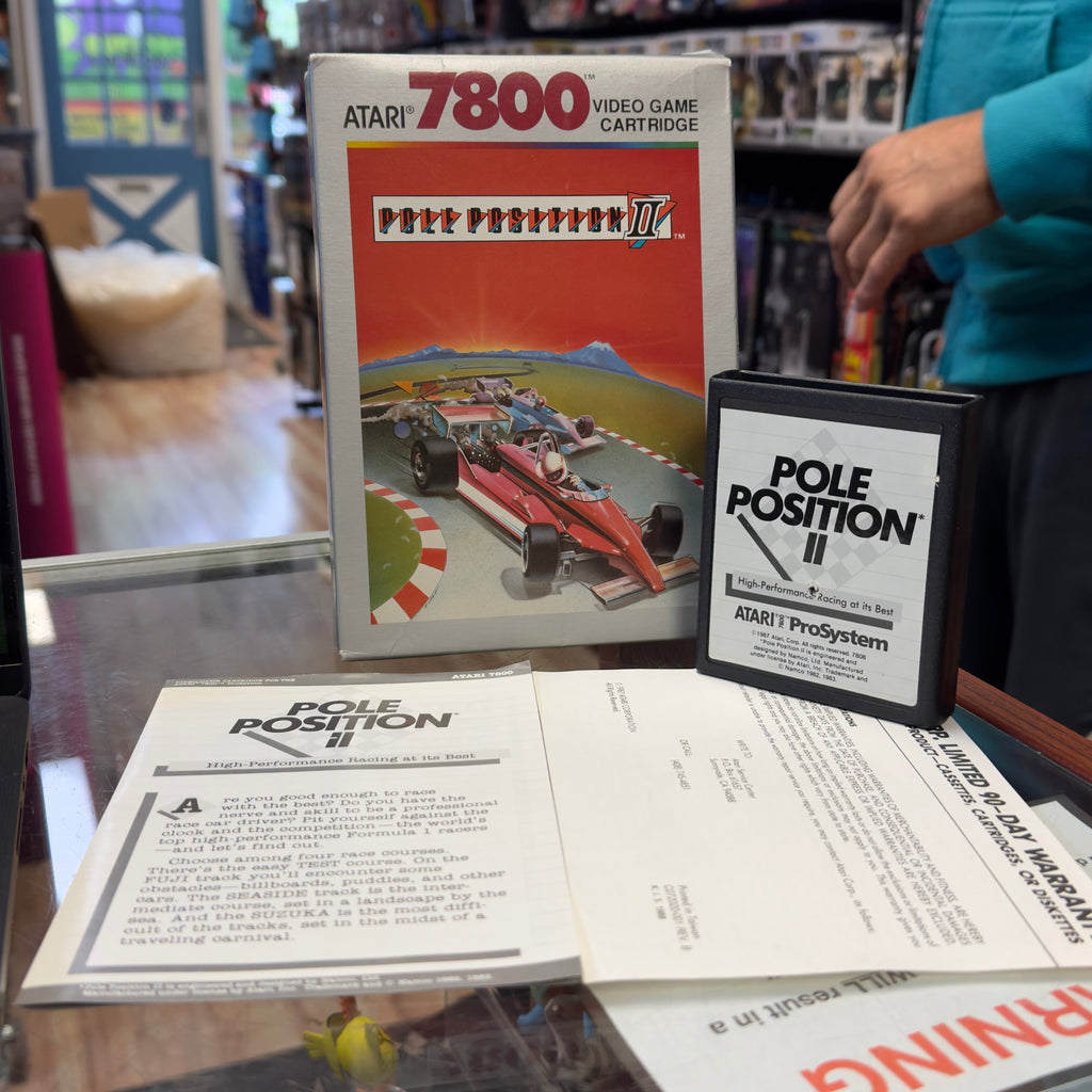 Pole Position Atari 7800, Video Game) Complete product image 1, provided for visual reference and product detail review