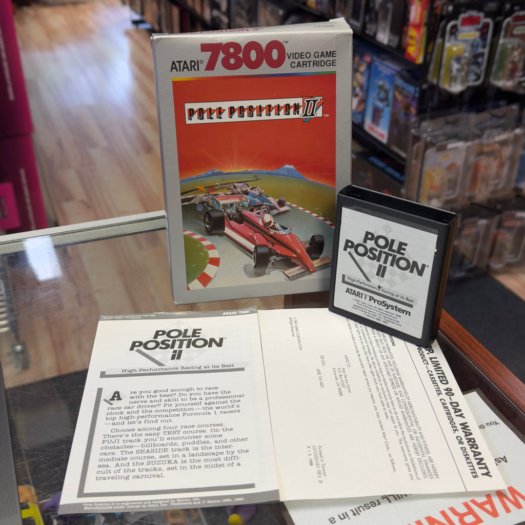 Pole Position Atari 7800, Video Game) Complete product image 2, provided for visual reference and product detail review