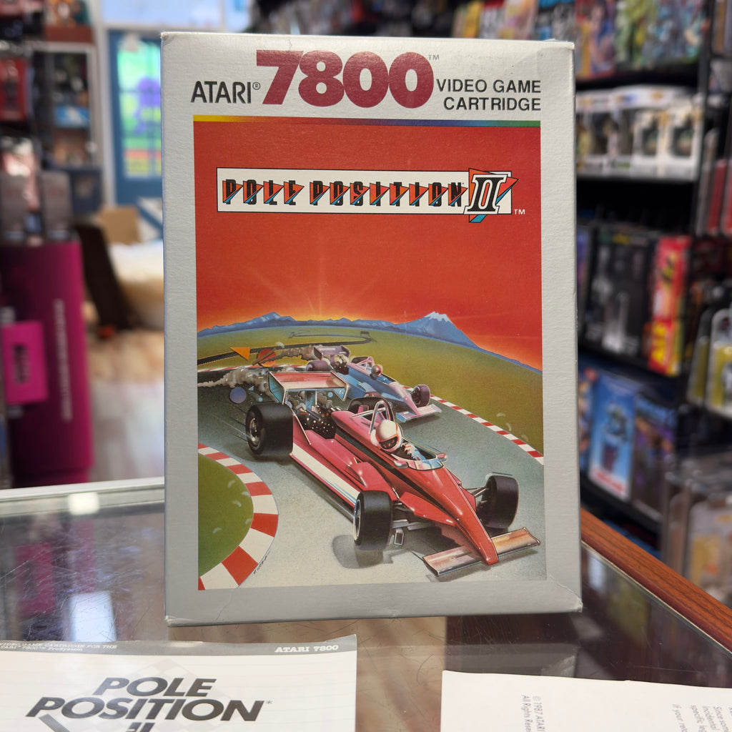 Pole Position Atari 7800, Video Game) Complete product image 3, provided for visual reference and product detail review