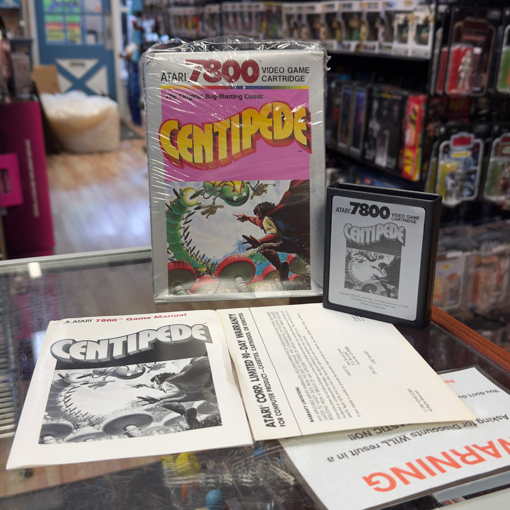 Centipede (Atari 7800, Video Game) Complete product image 1, provided for visual reference and product detail review