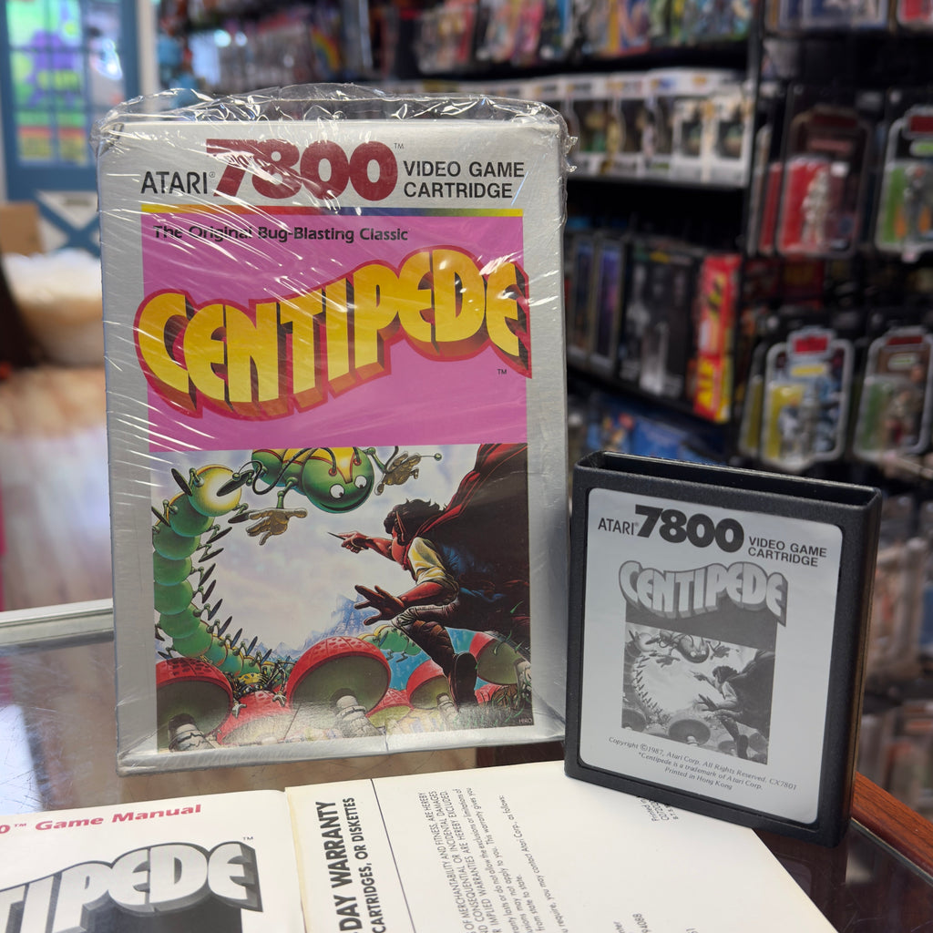 Centipede (Atari 7800, Video Game) Complete product image 2, provided for visual reference and product detail review