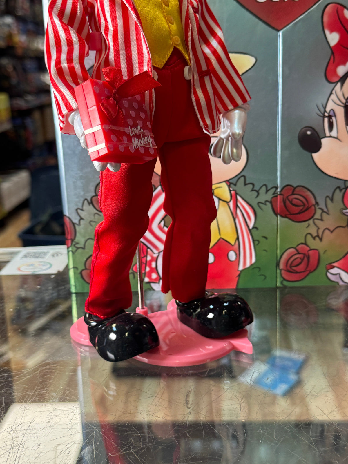Mickey & Minnie Mouse 12" Doll LE (Disney World, Valentines Day) **OPEN BOX** product image 11, provided for visual