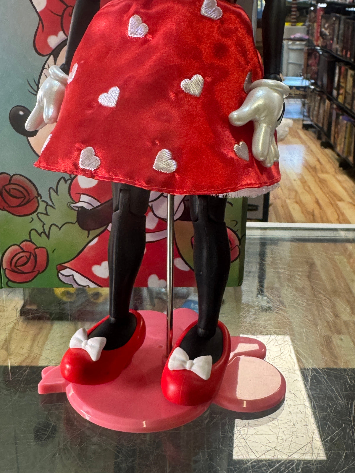 Mickey & Minnie Mouse 12" Doll LE (Disney World, Valentines Day) **OPEN BOX** product image 9, provided for visual reference