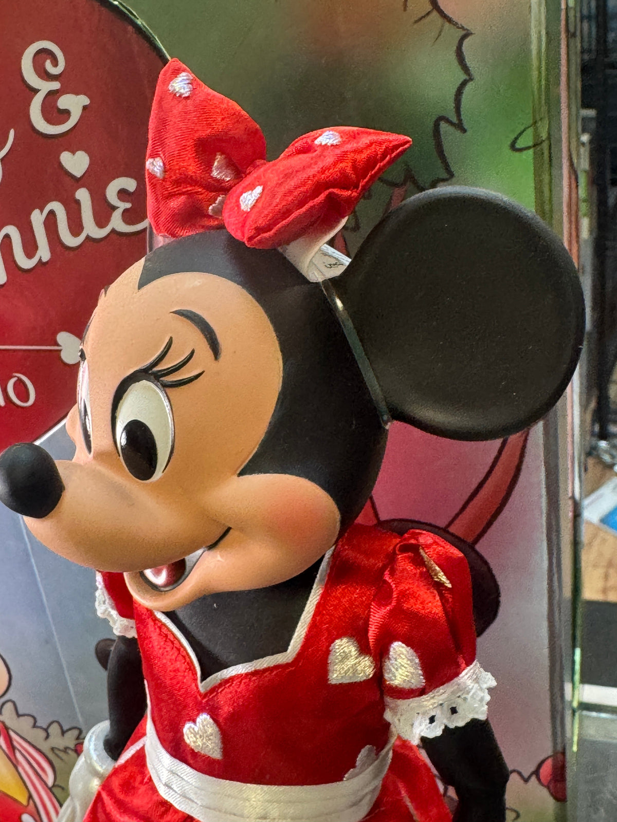 Mickey & Minnie Mouse 12" Doll LE (Disney World, Valentines Day) **OPEN BOX** product image 4, provided for visual reference