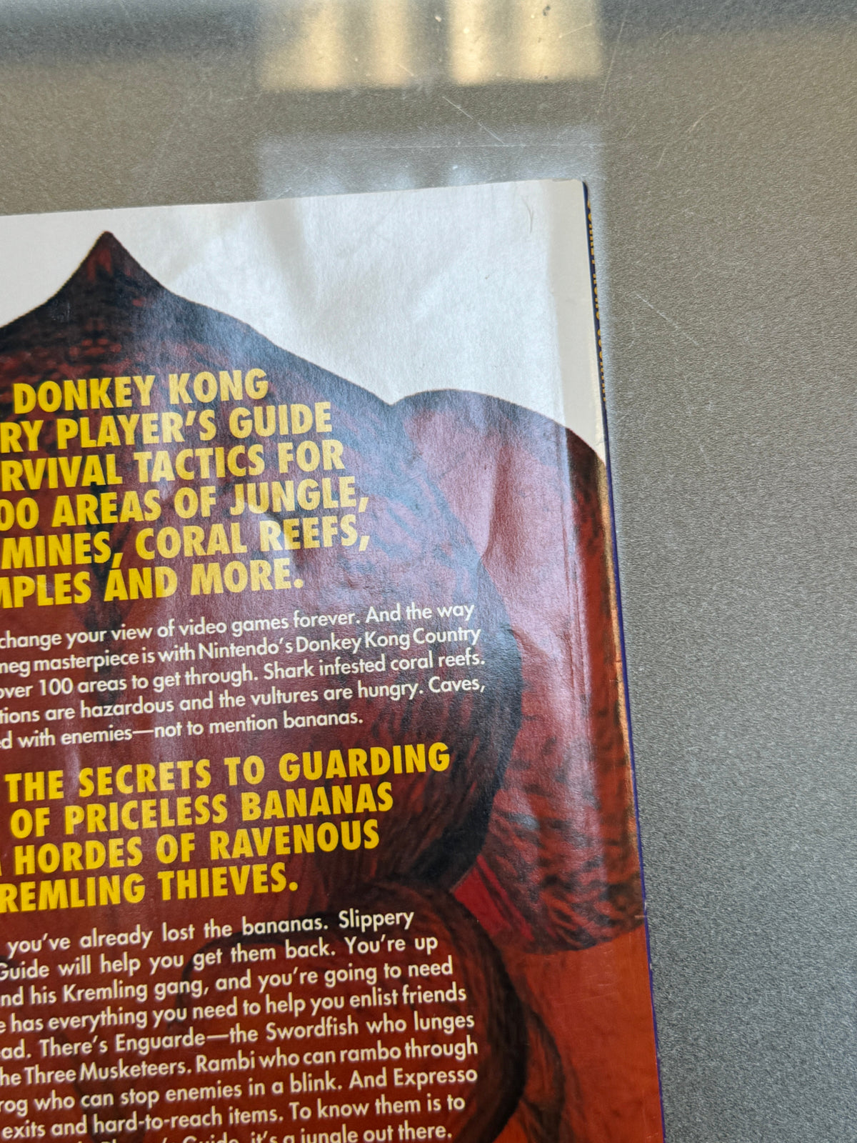 Donkey Kong Country Players Guide (Nintendo SNES, Video Game) product image 8, provided for visual reference and product