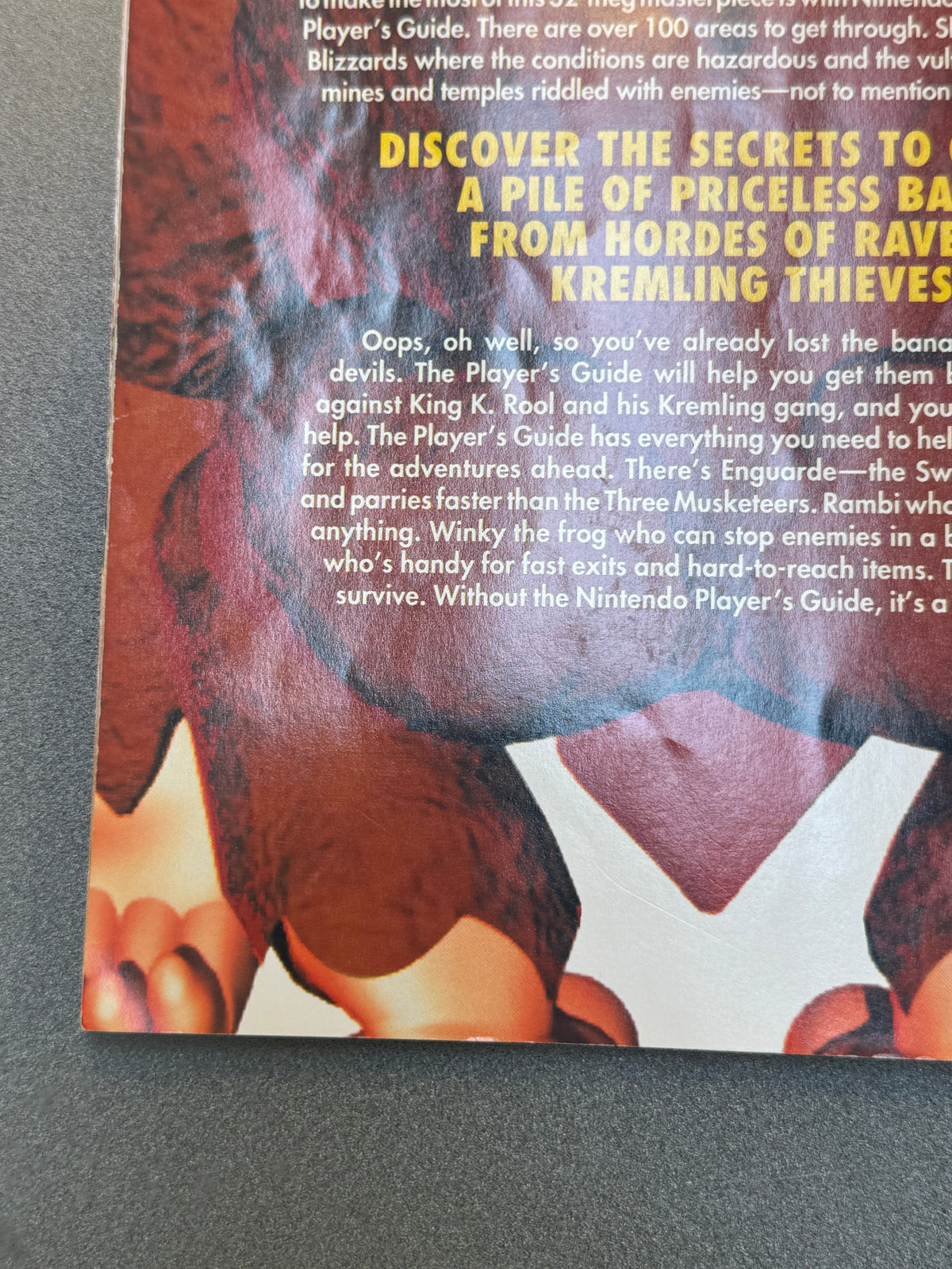 Donkey Kong Country Players Guide (Nintendo SNES, Video Game) product image 10, provided for visual reference and product