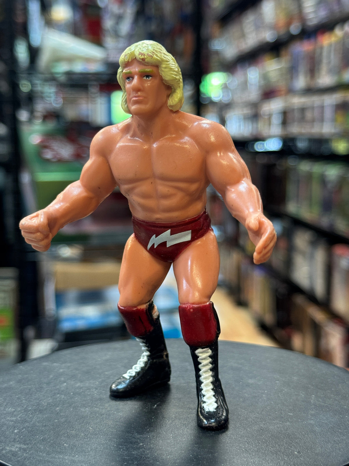 Ric Flair UK Exclusive 0794 (Vintage WCW WWE, Galoob) product image 3, provided for visual reference and product detail