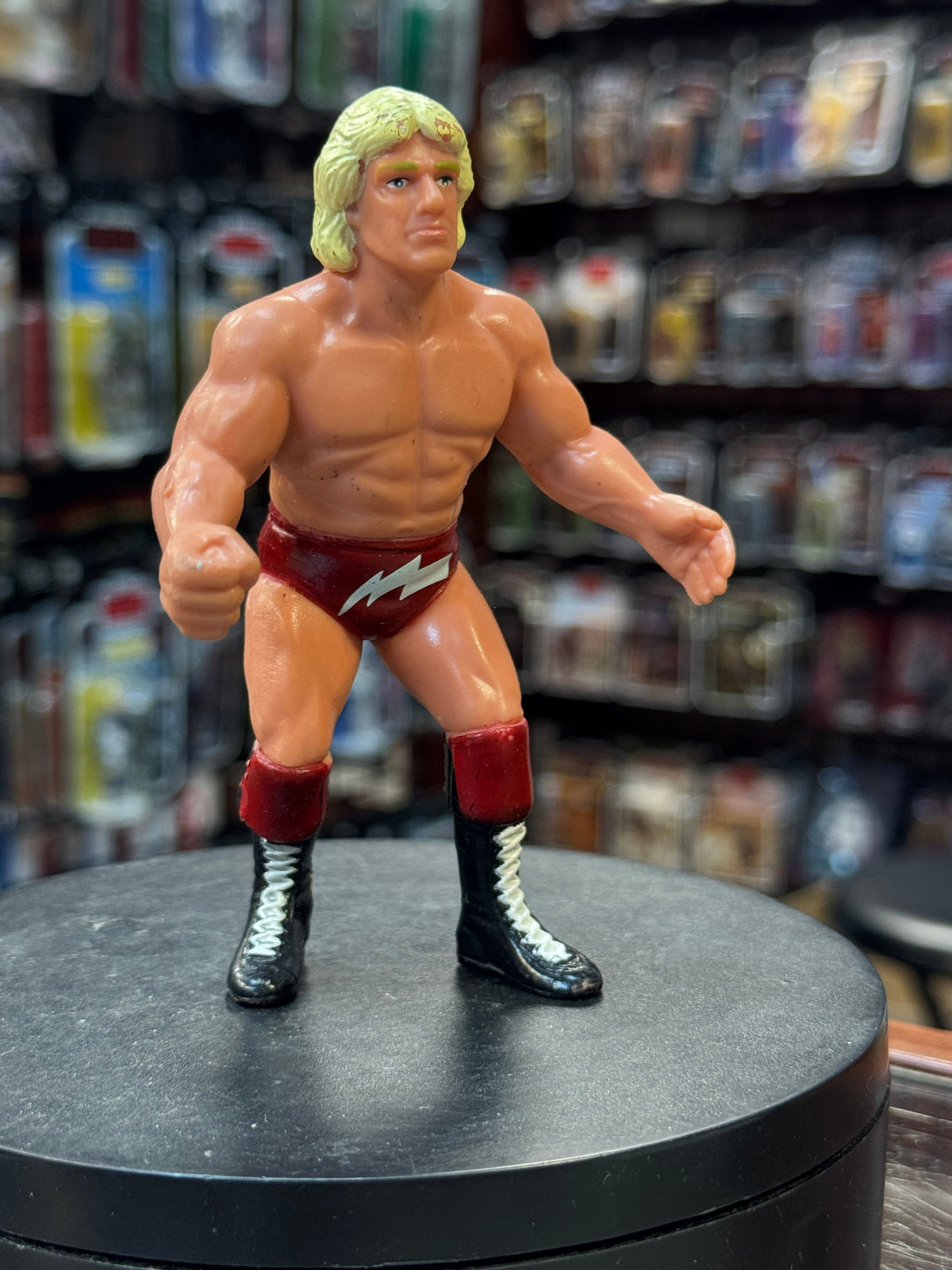 Ric Flair UK Exclusive 0794 (Vintage WCW WWE, Galoob) product image 2, provided for visual reference and product detail
