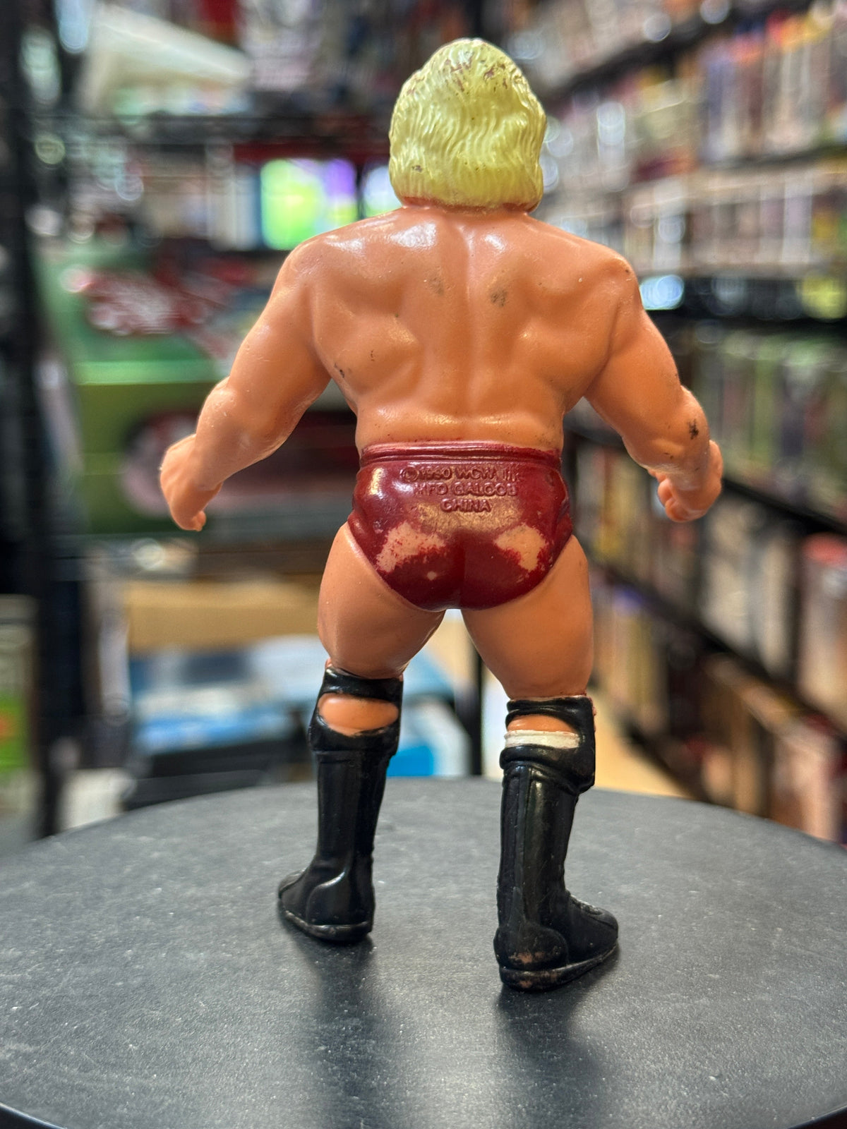 Ric Flair UK Exclusive 0794 (Vintage WCW WWE, Galoob) product image 4, provided for visual reference and product detail