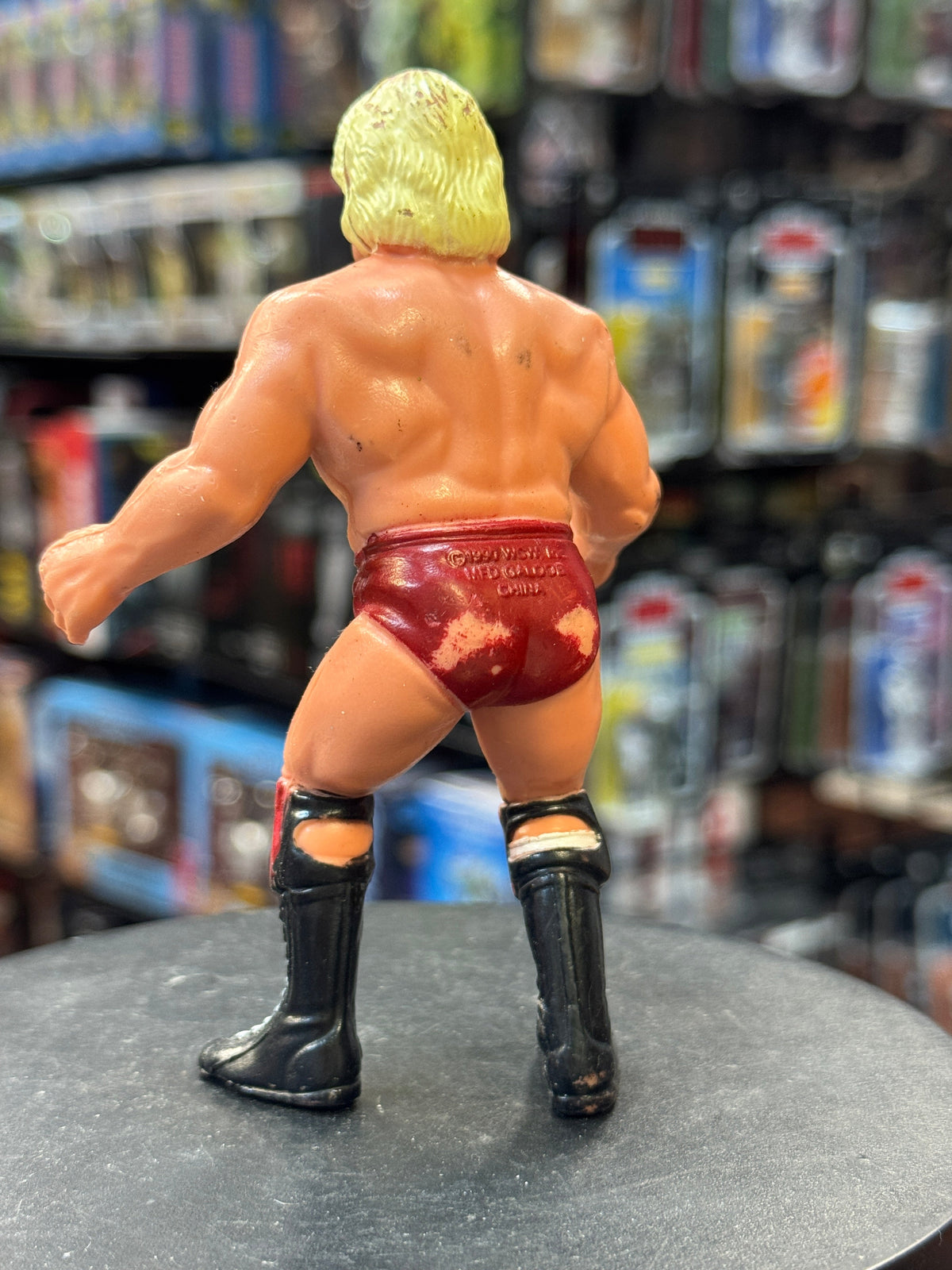 Ric Flair UK Exclusive 0794 (Vintage WCW WWE, Galoob) product image 9, provided for visual reference and product detail