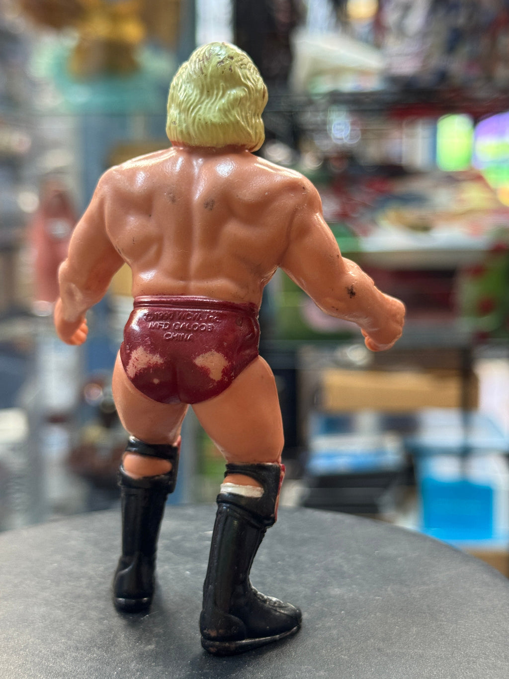 Ric Flair UK Exclusive 0794 (Vintage WCW WWE, Galoob) product image 8, provided for visual reference and product detail