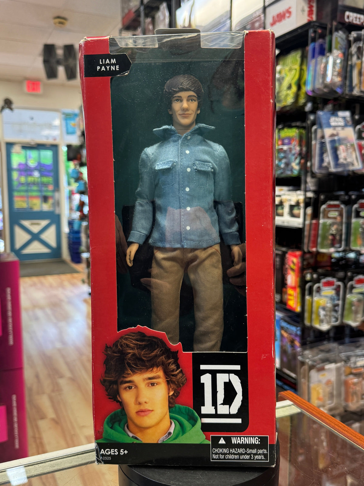 Liam Payne 1D Doll #2525 (Vintage Barbie Style One Direction, Hasbro) product image 1, provided for visual reference and