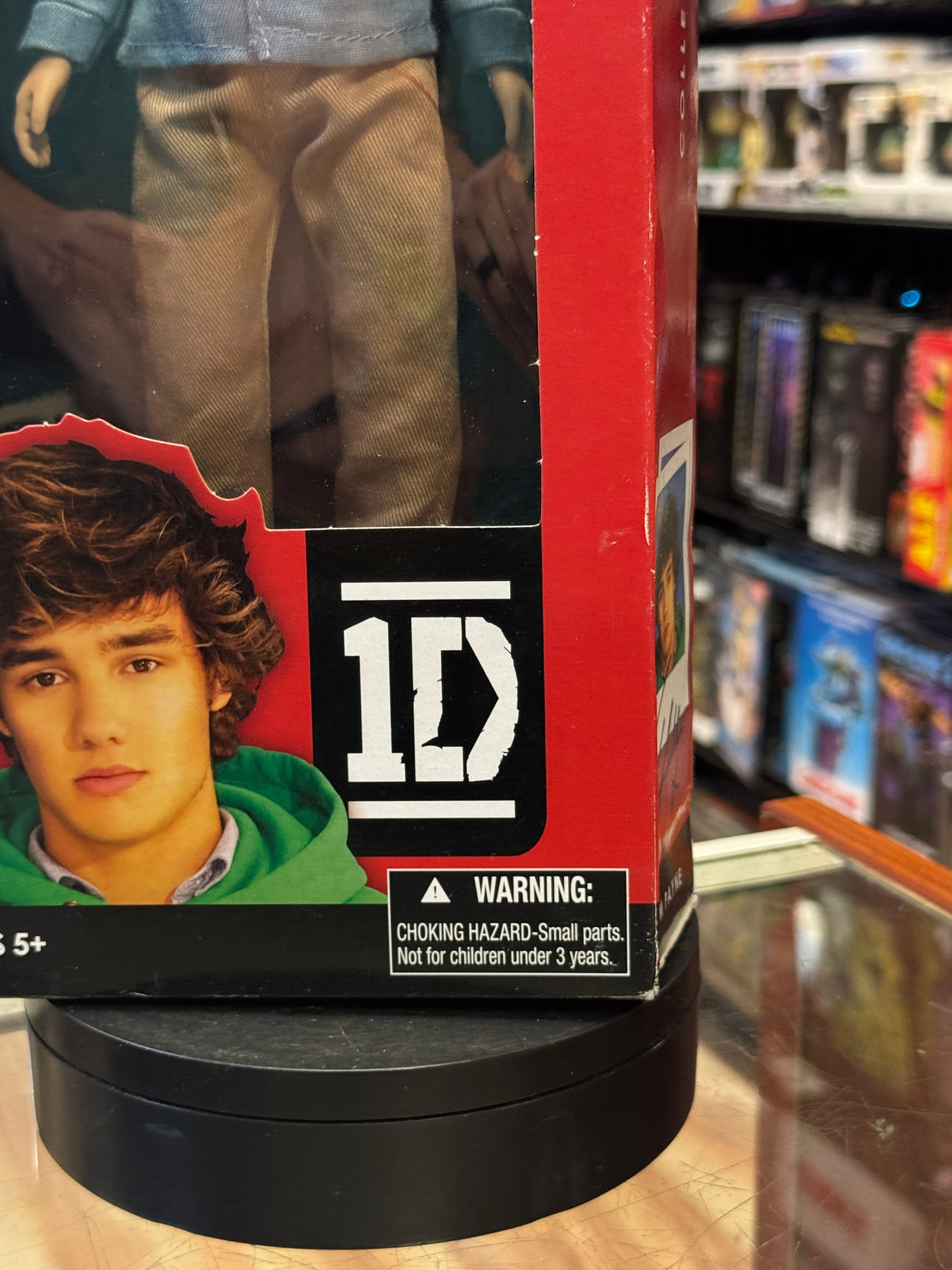 Liam Payne 1D Doll #2525 (Vintage Barbie Style One Direction, Hasbro) product image 11, provided for visual reference and