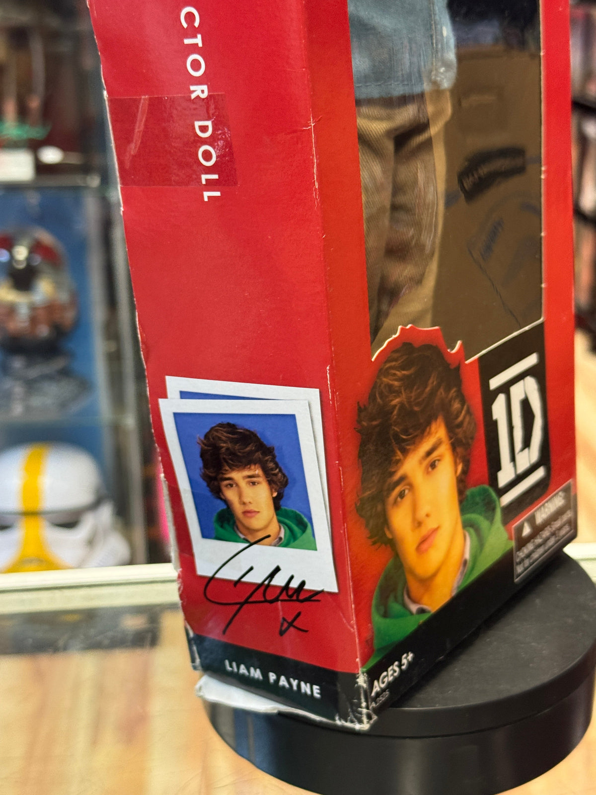 Liam Payne 1D Doll #2525 (Vintage Barbie Style One Direction, Hasbro) product image 6, provided for visual reference and