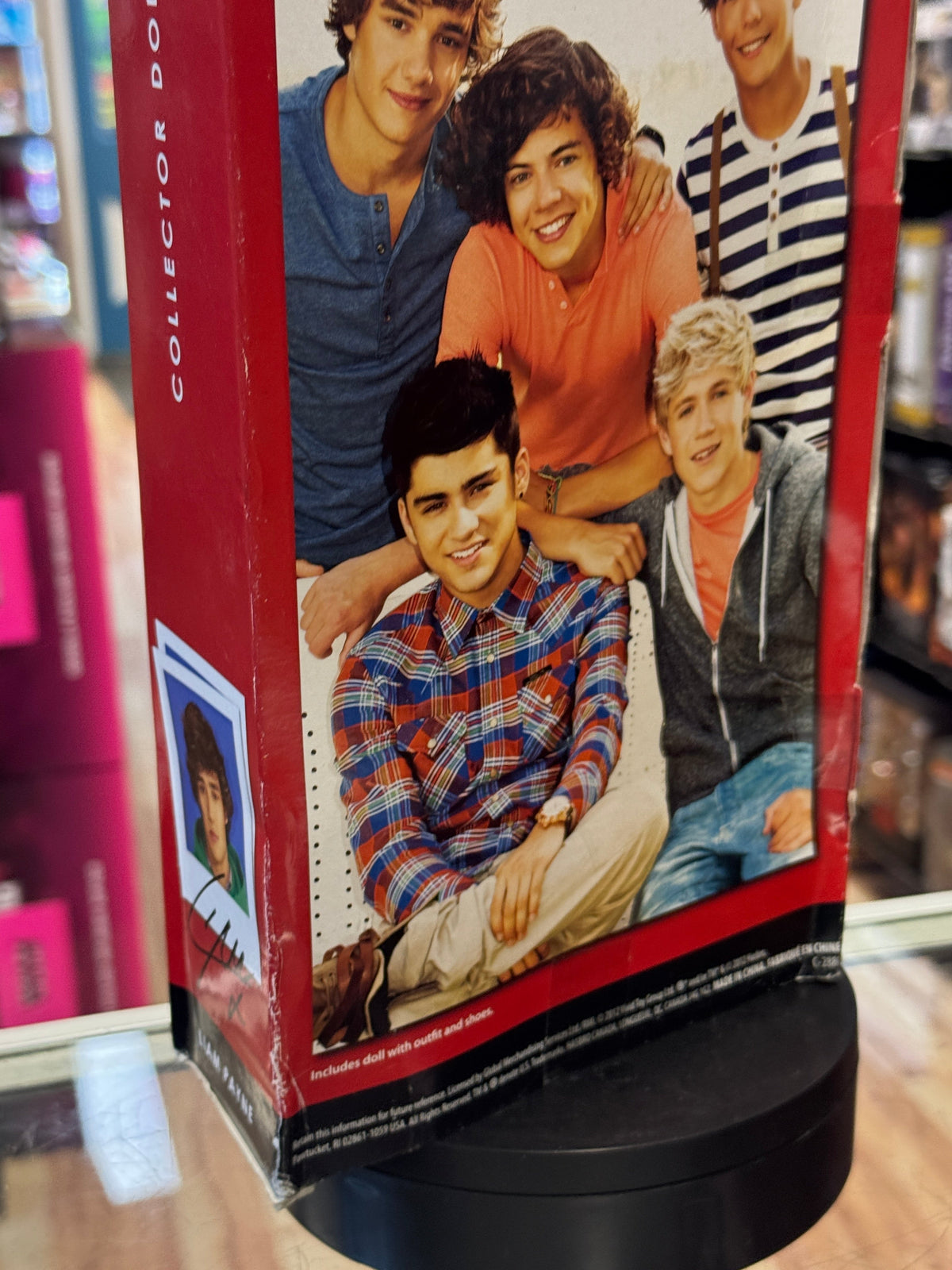 Liam Payne 1D Doll #2525 (Vintage Barbie Style One Direction, Hasbro) product image 4, provided for visual reference and