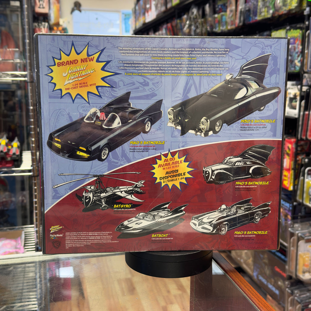 Batmobile/Batplane 2 Pack Model Kit (Batman, Playing Mantis) Sealed product image 3, provided for visual reference and