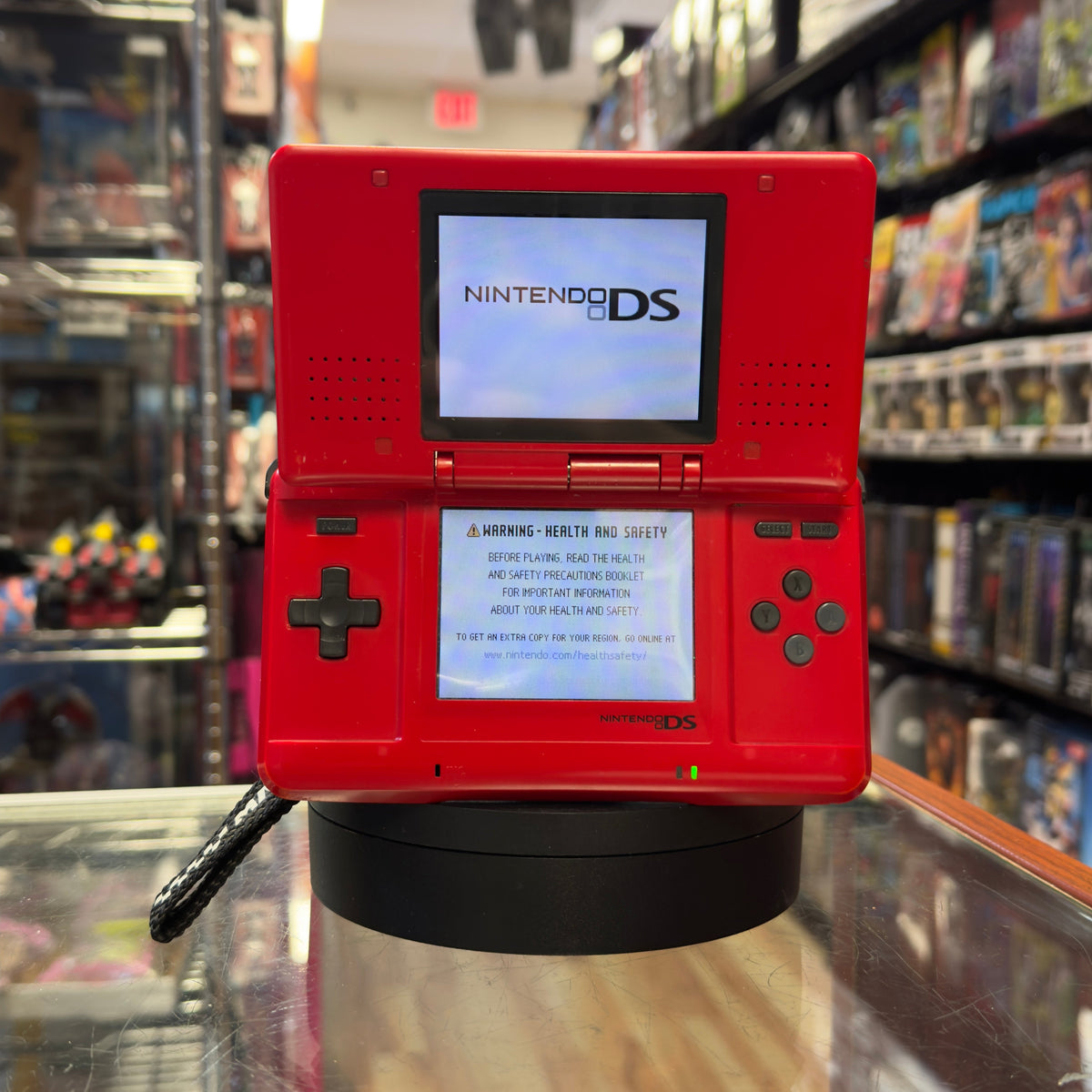 Nintendo DS Red (Nintendo, Handheld Gaming) **Tested Working** product image 1, provided for visual reference and product
