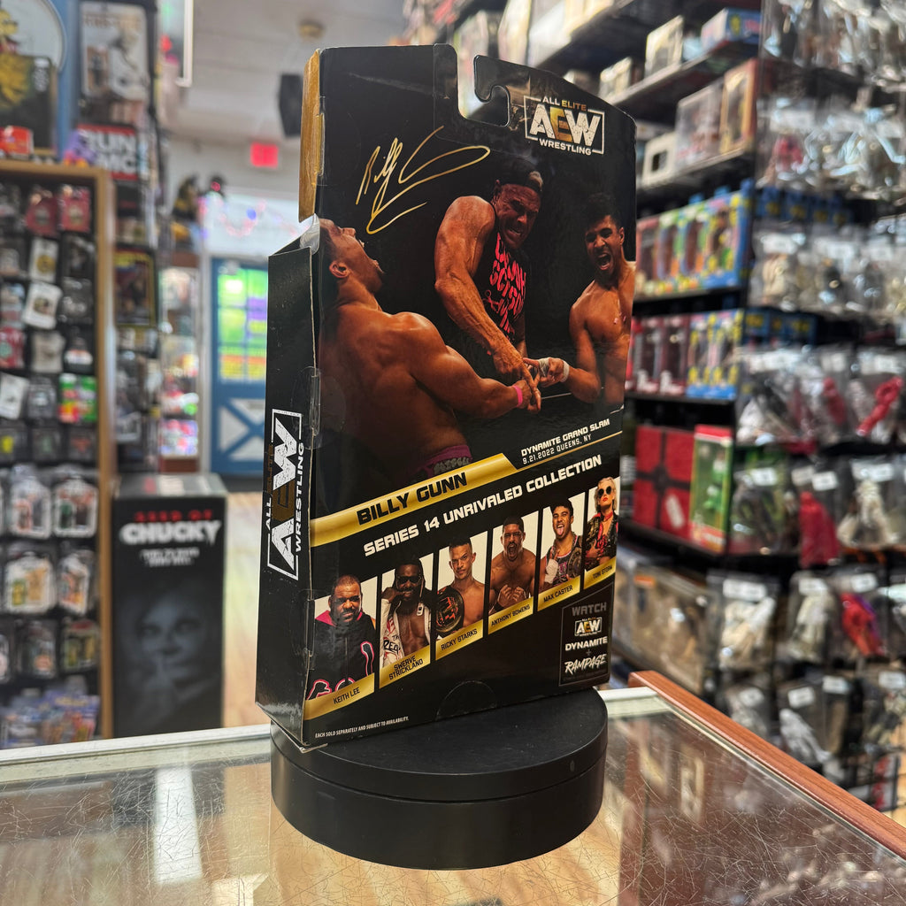 Billy Gunn -CHASE- #131 (AEW All Elite Wrestling, Jazwares) **SEALED** product image 3, provided for visual reference and