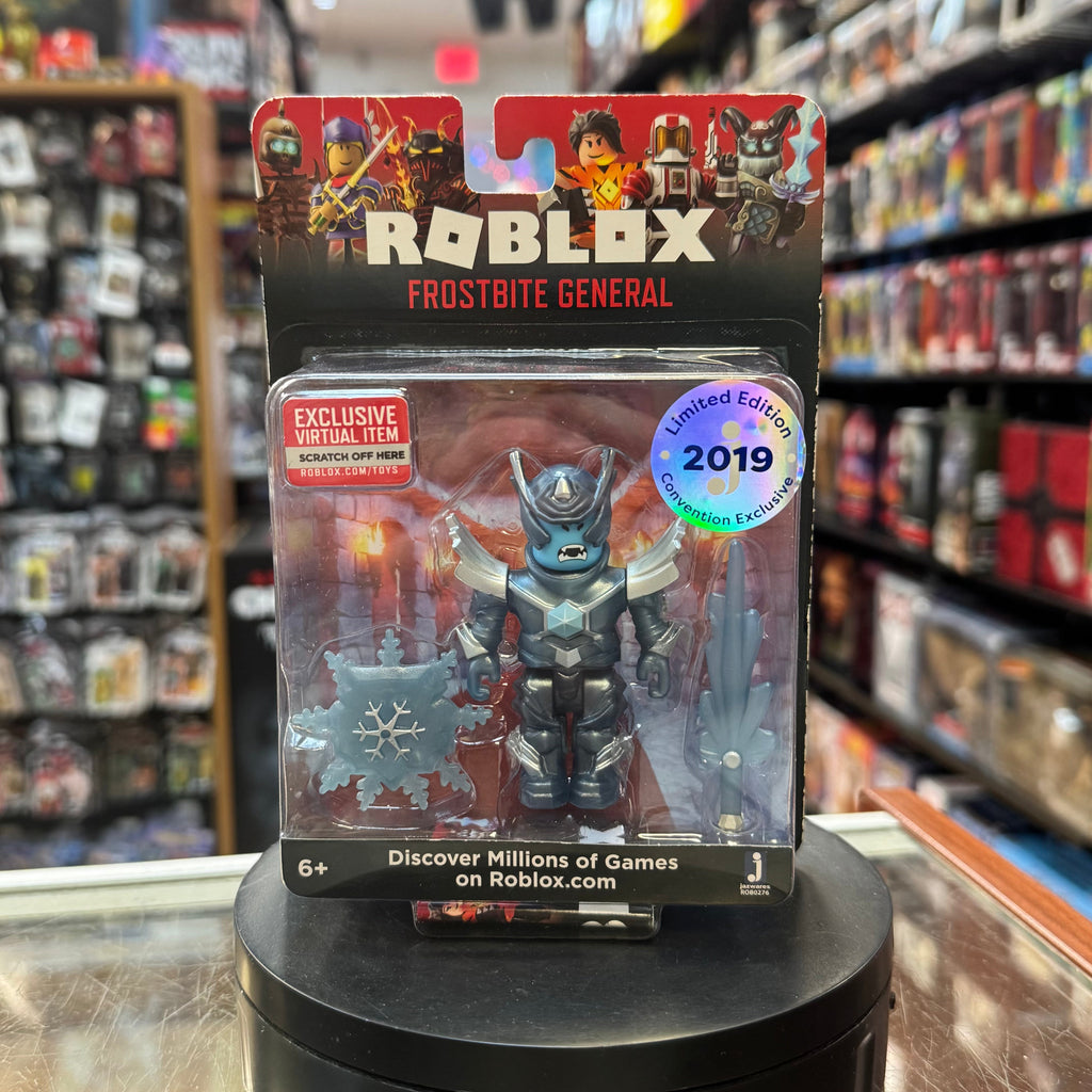 Frostbite General 1/500 -2019 SDCC- (Roblox, Jazwares) **SEALED** product image 1, provided for visual reference and product