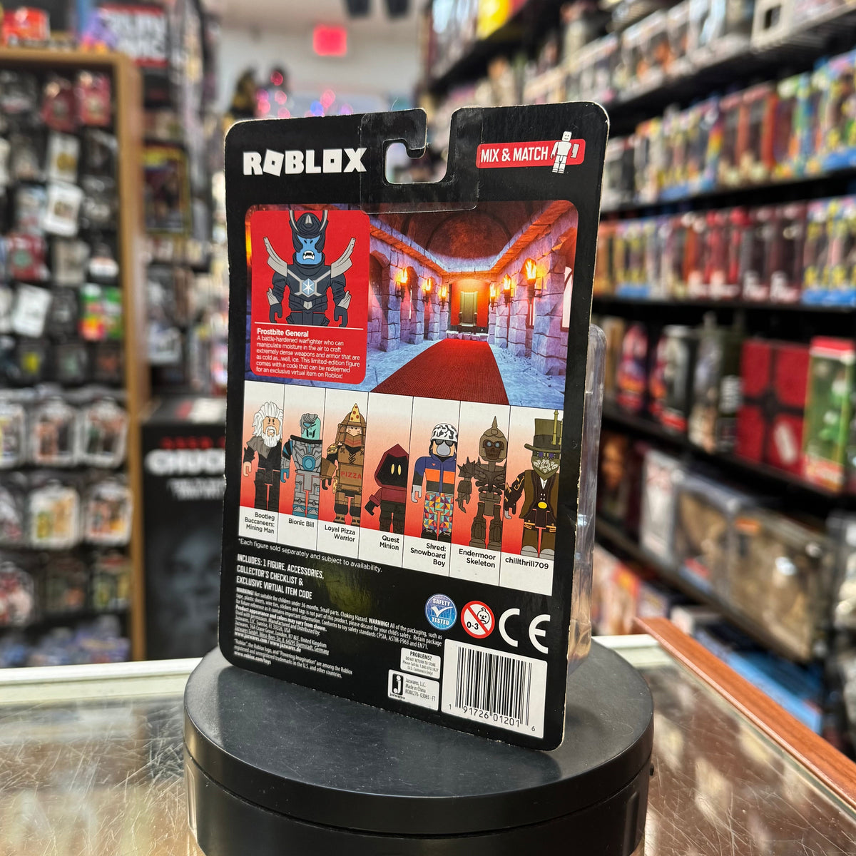 Frostbite General 1/500 -2019 SDCC- (Roblox, Jazwares) **SEALED** product image 4, provided for visual reference and product