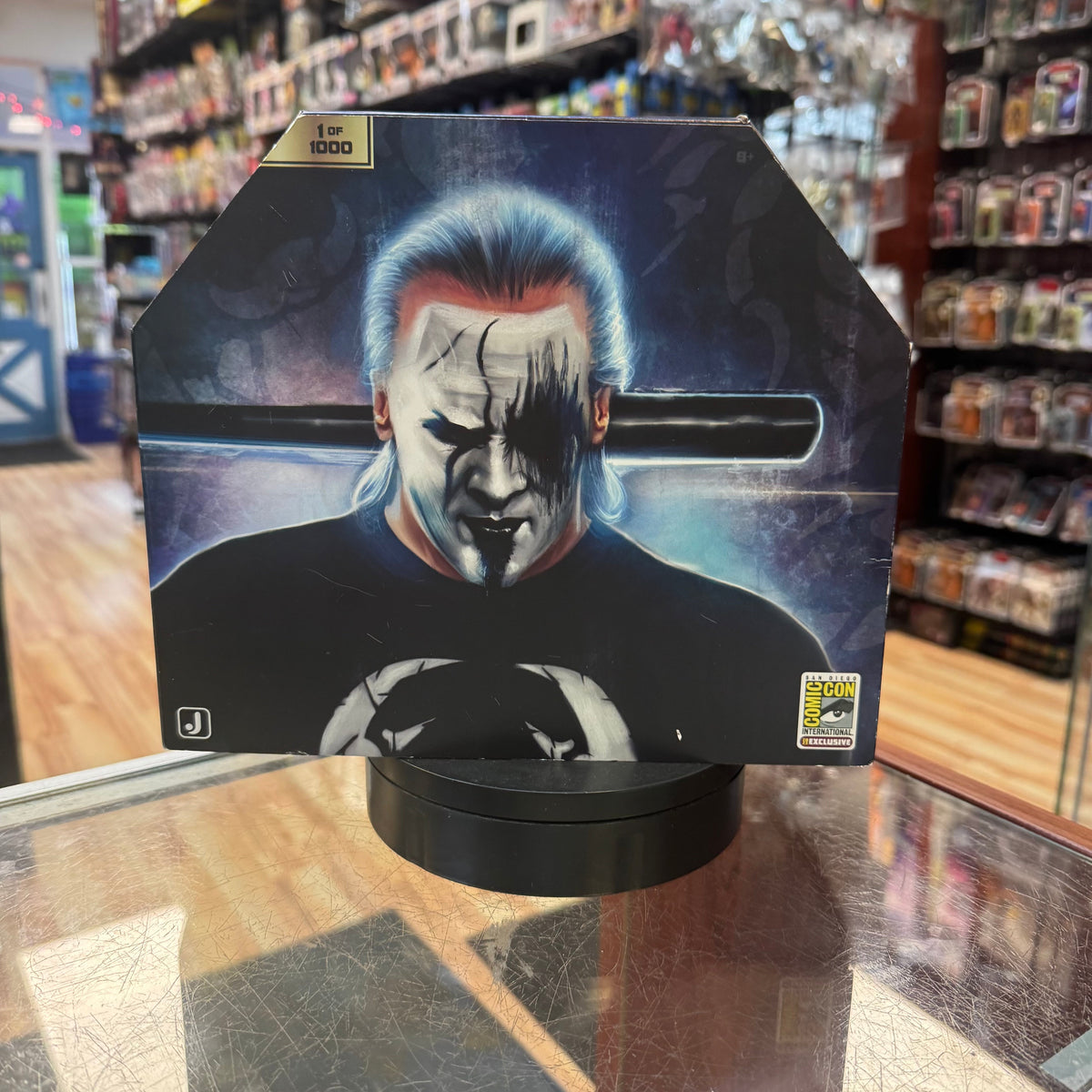 Coffin Sting -SDCC Exclusive 1/1000- (AEW All Elite Wrestling, Jazwares) **SEALED** product image 1, provided for visual