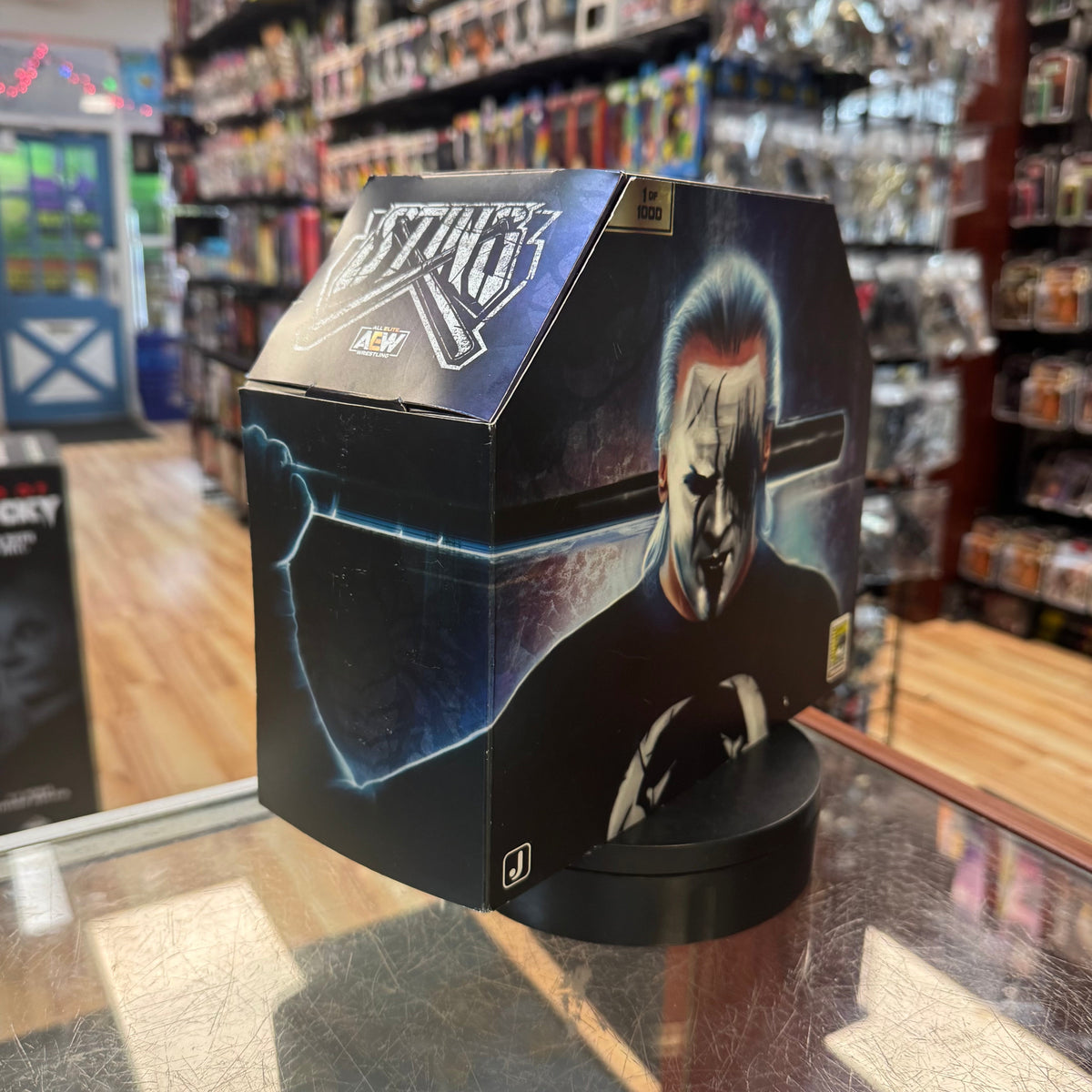 Coffin Sting -SDCC Exclusive 1/1000- (AEW All Elite Wrestling, Jazwares) **SEALED** product image 2, provided for visual