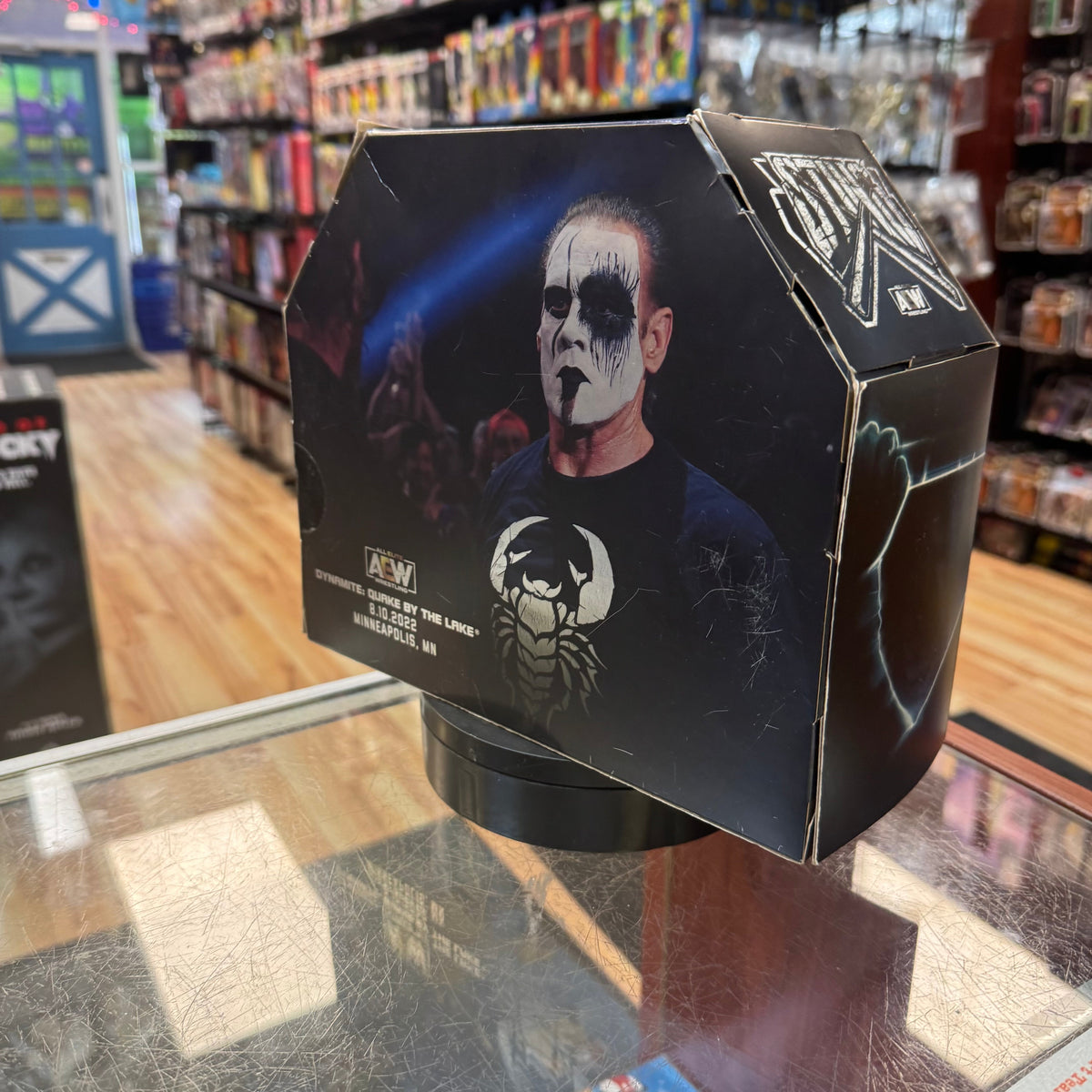 Coffin Sting -SDCC Exclusive 1/1000- (AEW All Elite Wrestling, Jazwares) **SEALED** product image 3, provided for visual