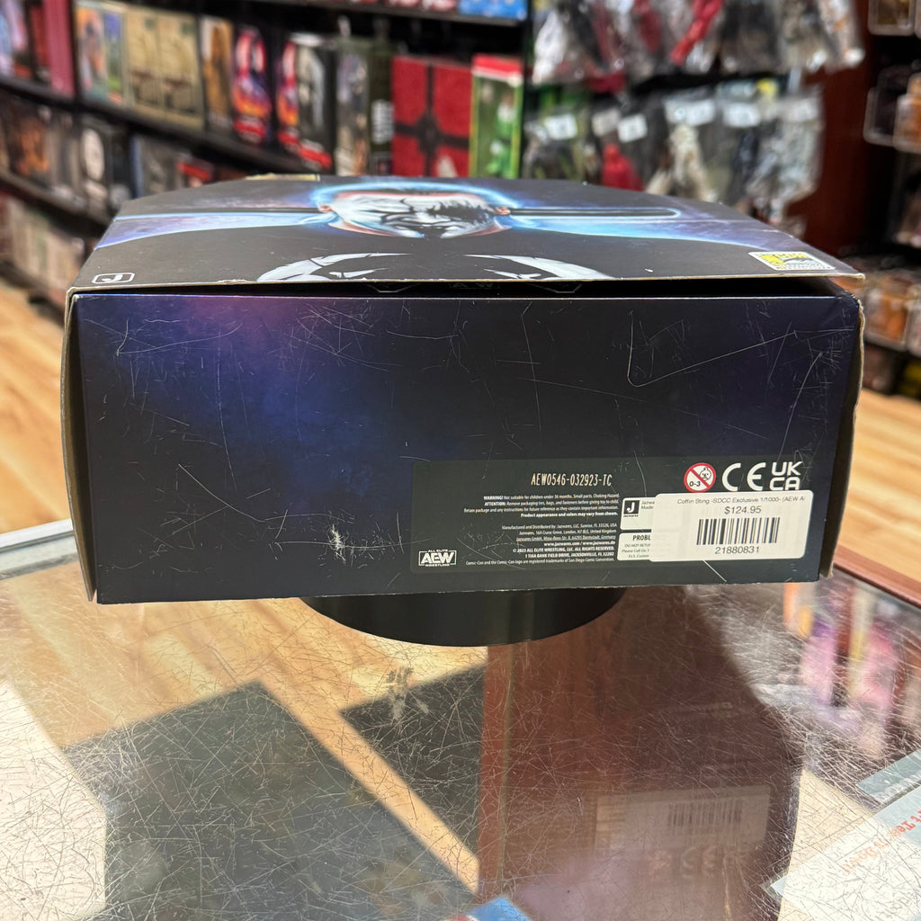 Coffin Sting -SDCC Exclusive 1/1000- (AEW All Elite Wrestling, Jazwares) **SEALED** product image 7, provided for visual